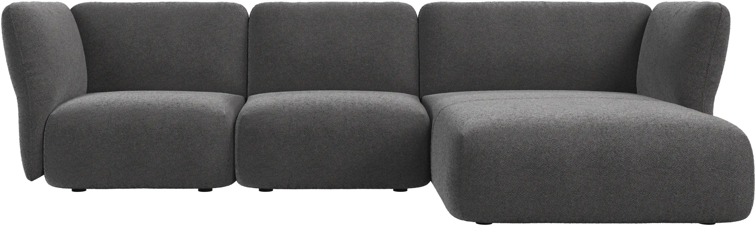 Paraggi 2-seater with chaise longue right
