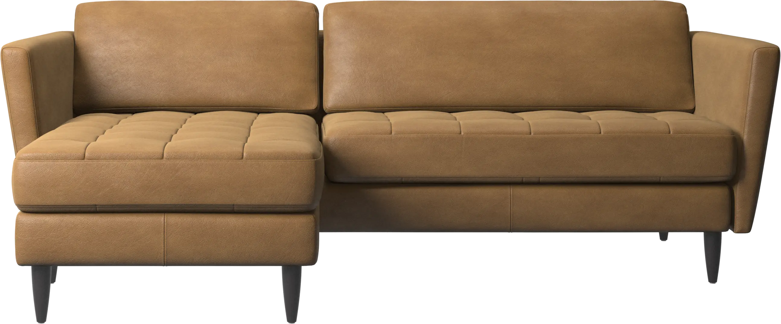 Osaka sofa with resting unit, tufted seat