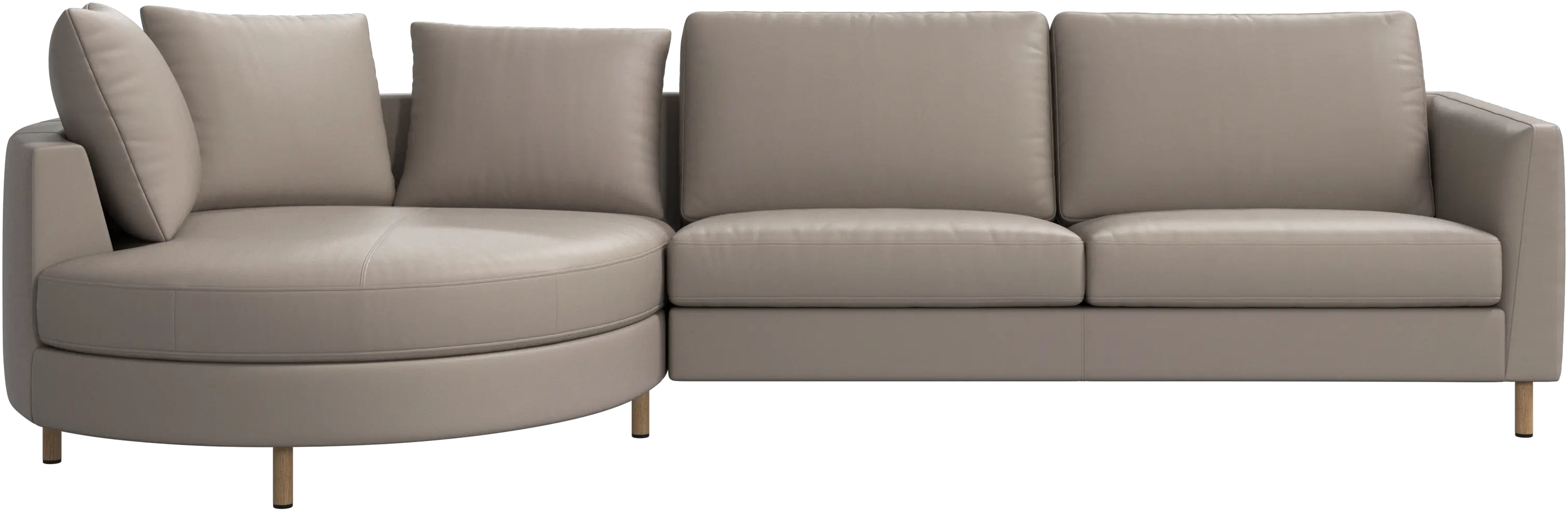 Indivi sofa with chaise longue left