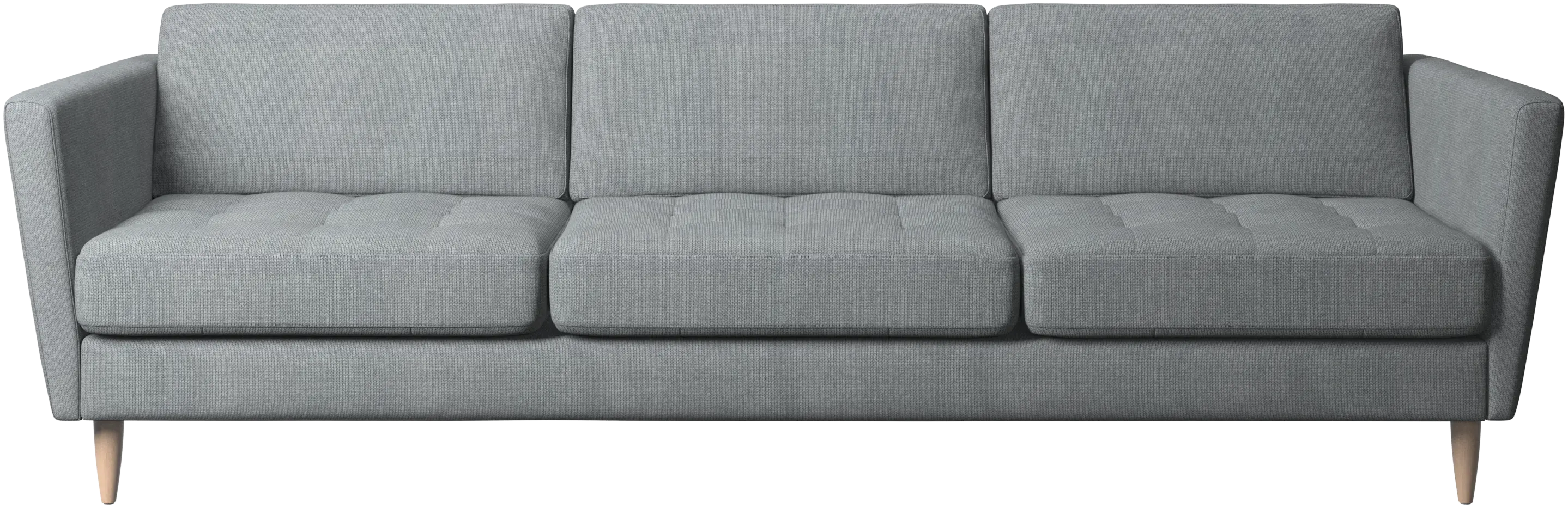 Osaka sofa, tufted seat