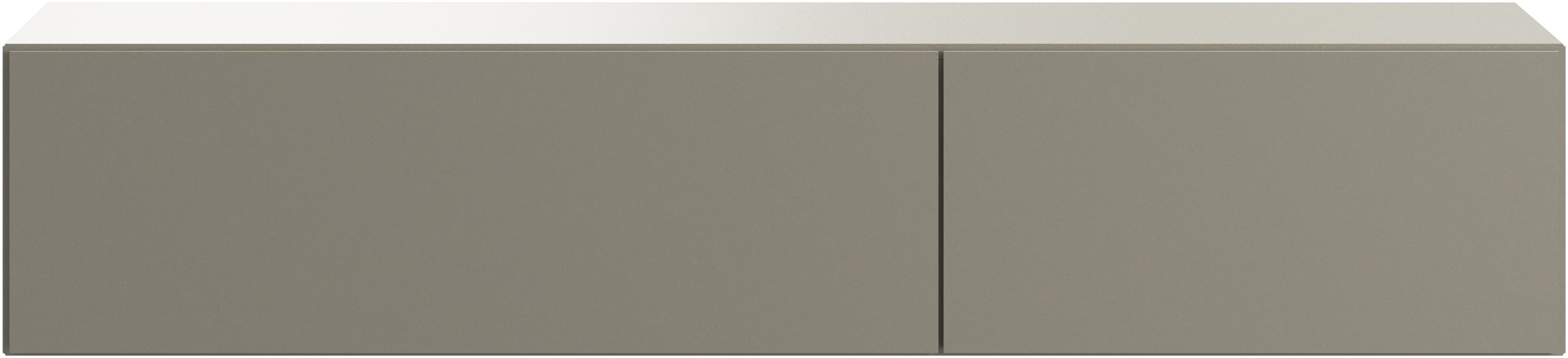 Lugano wall mounted cabinet with flip-up doors