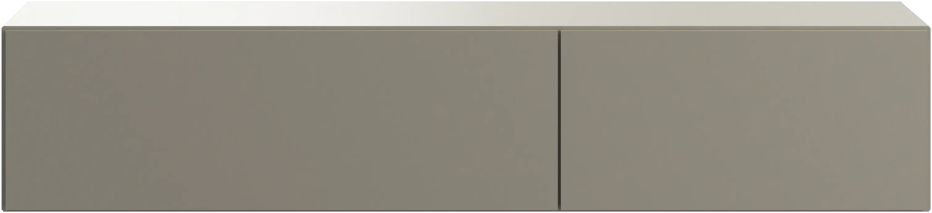 Lugano wall mounted cabinet with flip-up doors