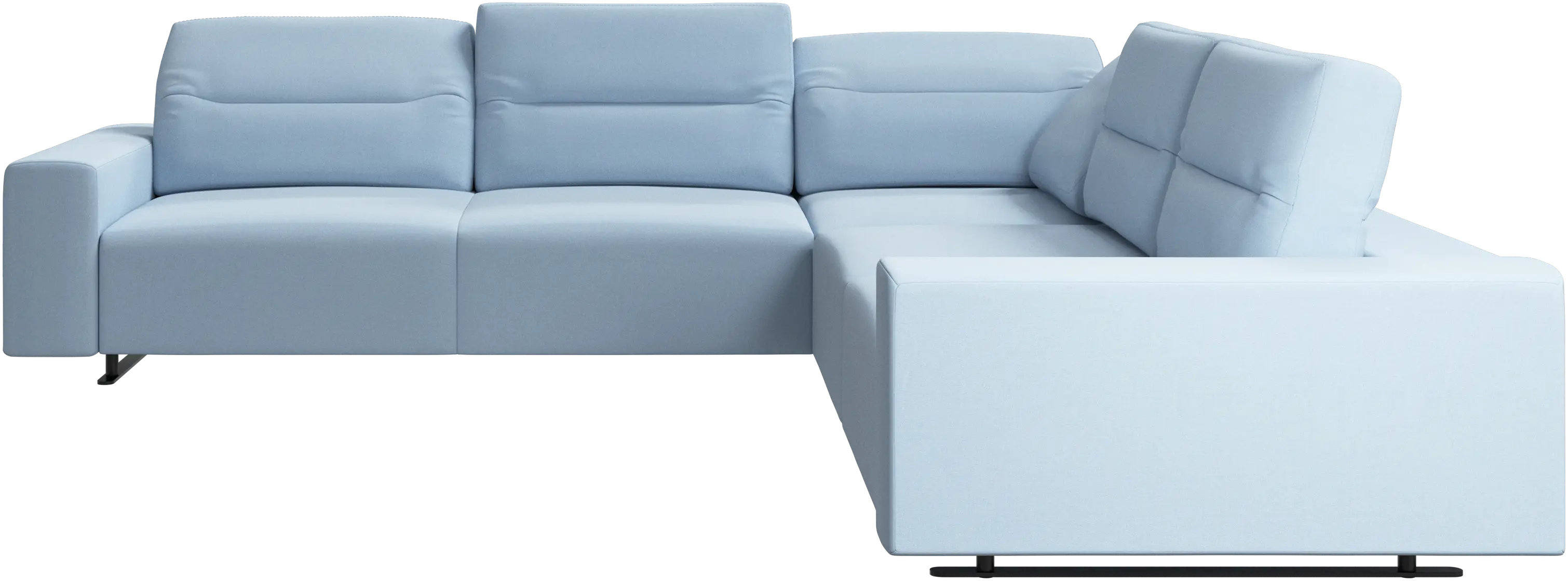 Hampton corner sofa with adjustable back
