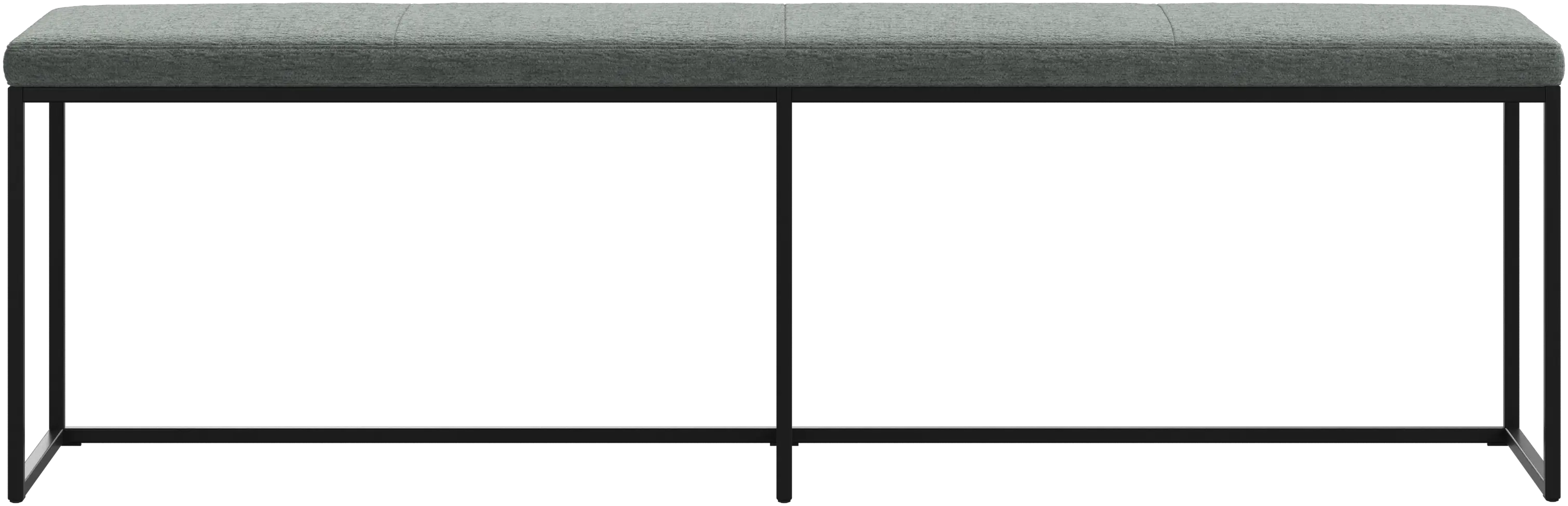 London large bench with cushion