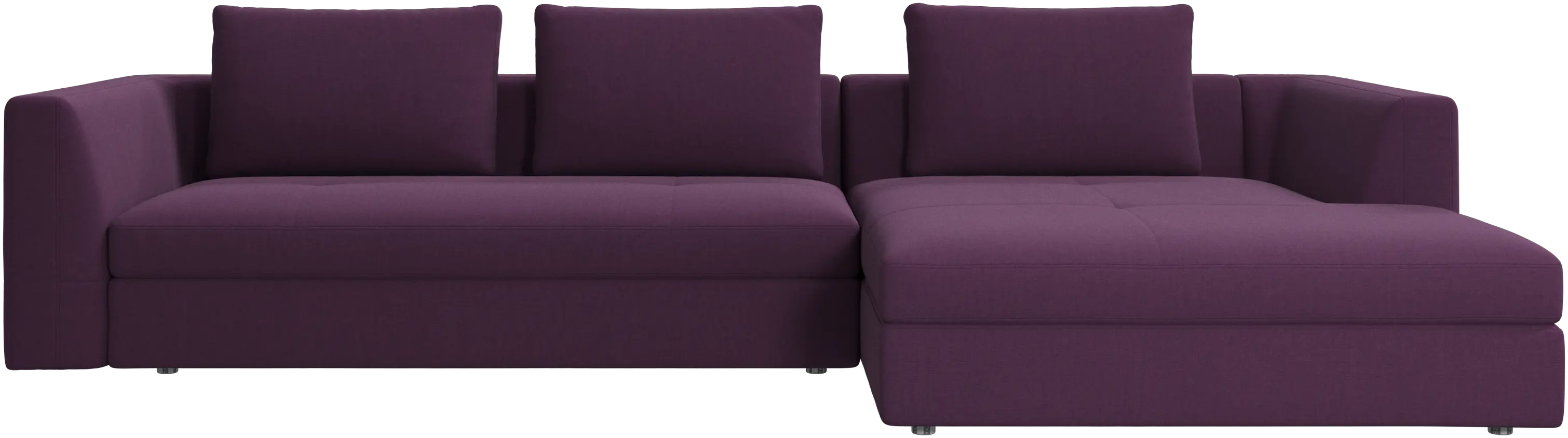 Bergamo sofa with resting unit