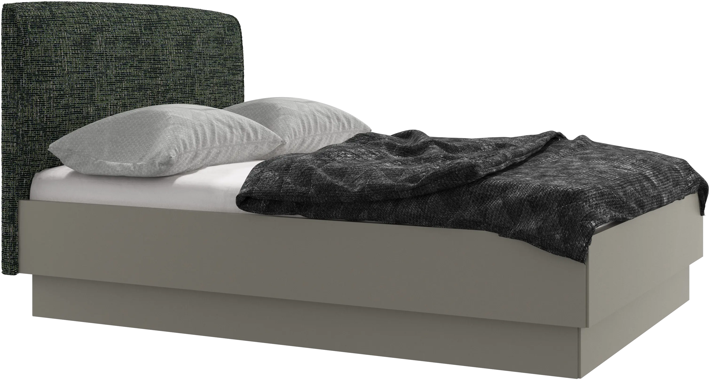 Houston, cama tapizada con almacenamiento