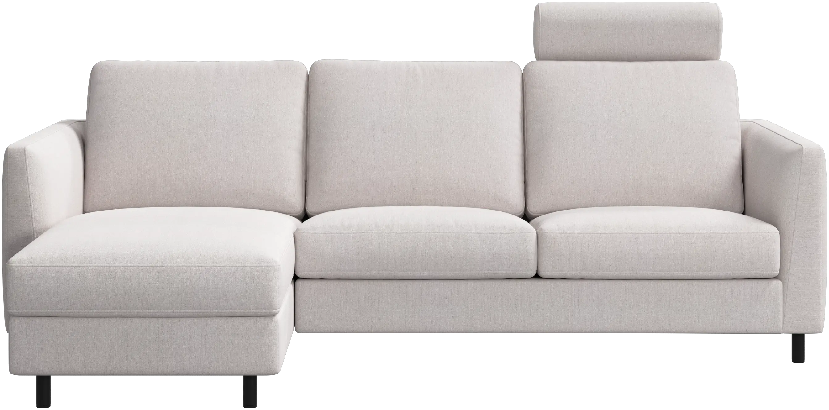 Indivi sofa with chaise longue left