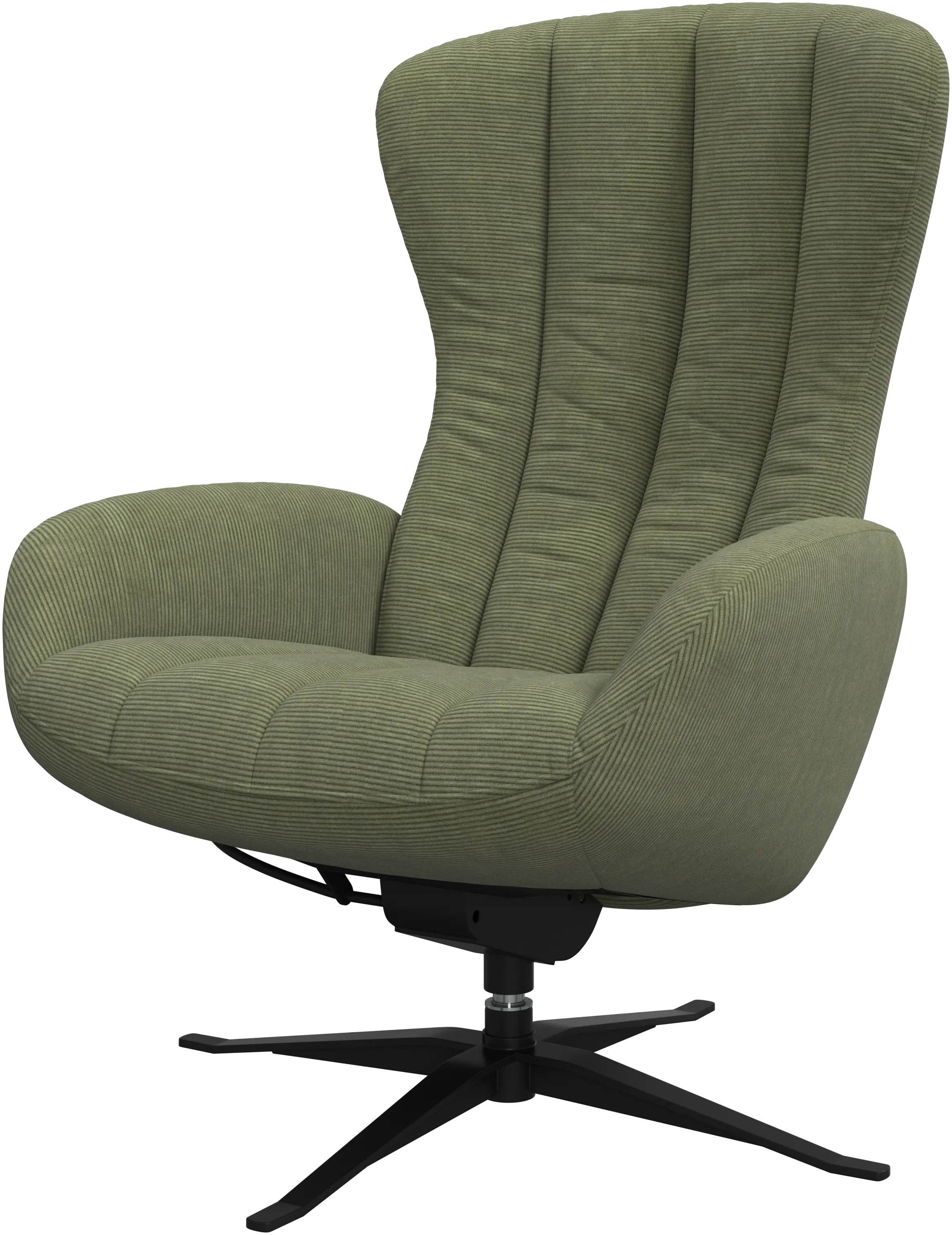 Polohovací křeslo Tilburg s otočnou funkcí a nastavitelnou opěrkou hlavy