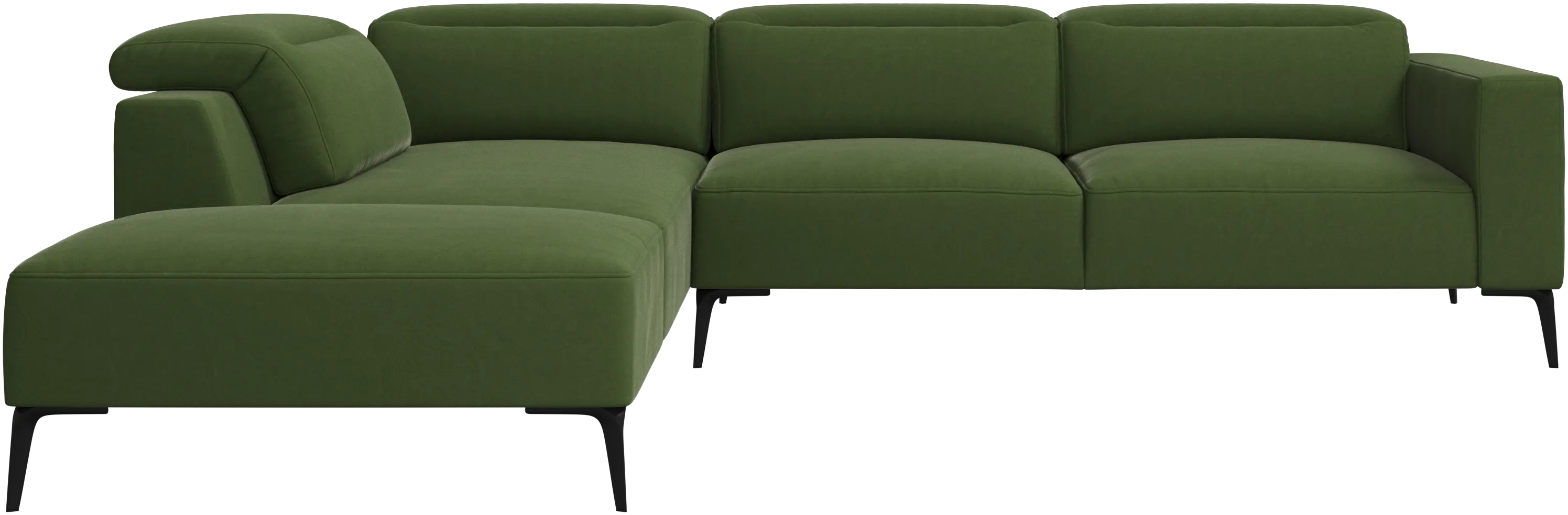 Zürich corner sofa with lounging unit