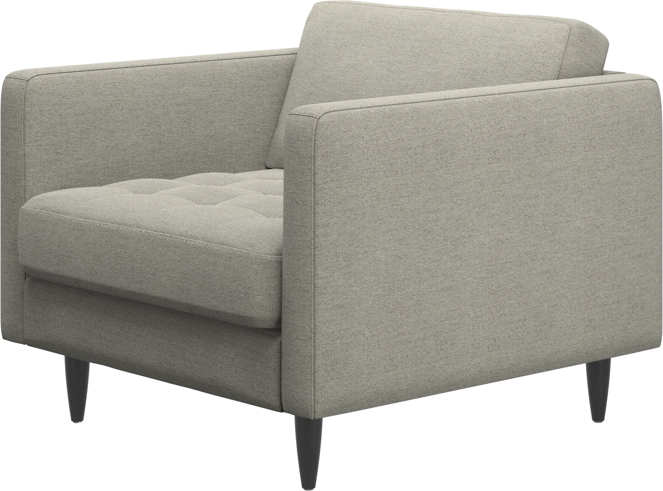 Osaka chair, tufted seat