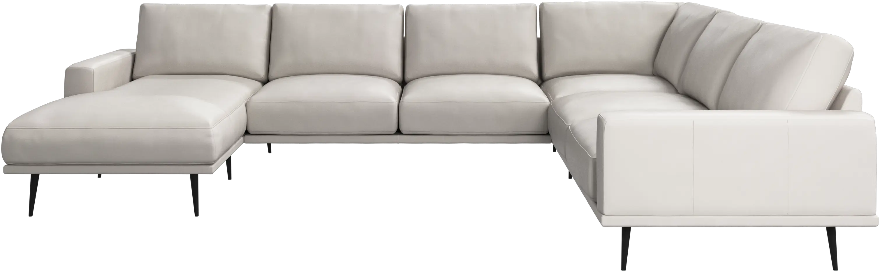 Sofá de canto Carlton com módulo chaise-longue