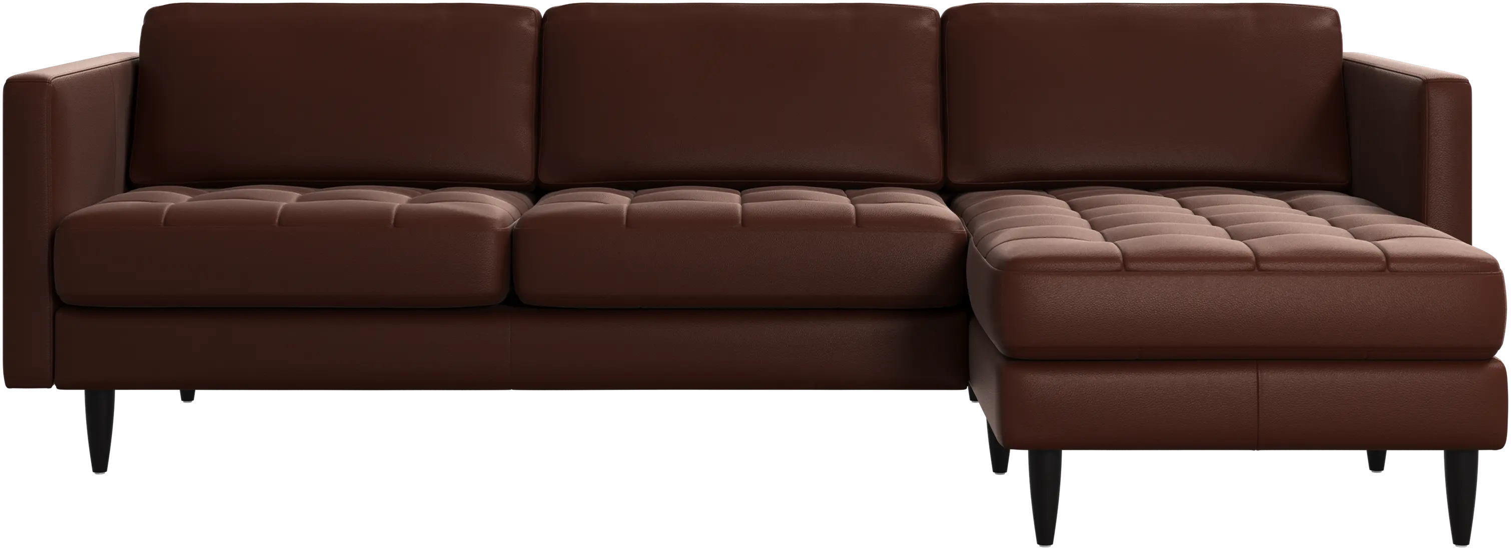 Osaka sofa with resting unit, tufted seat