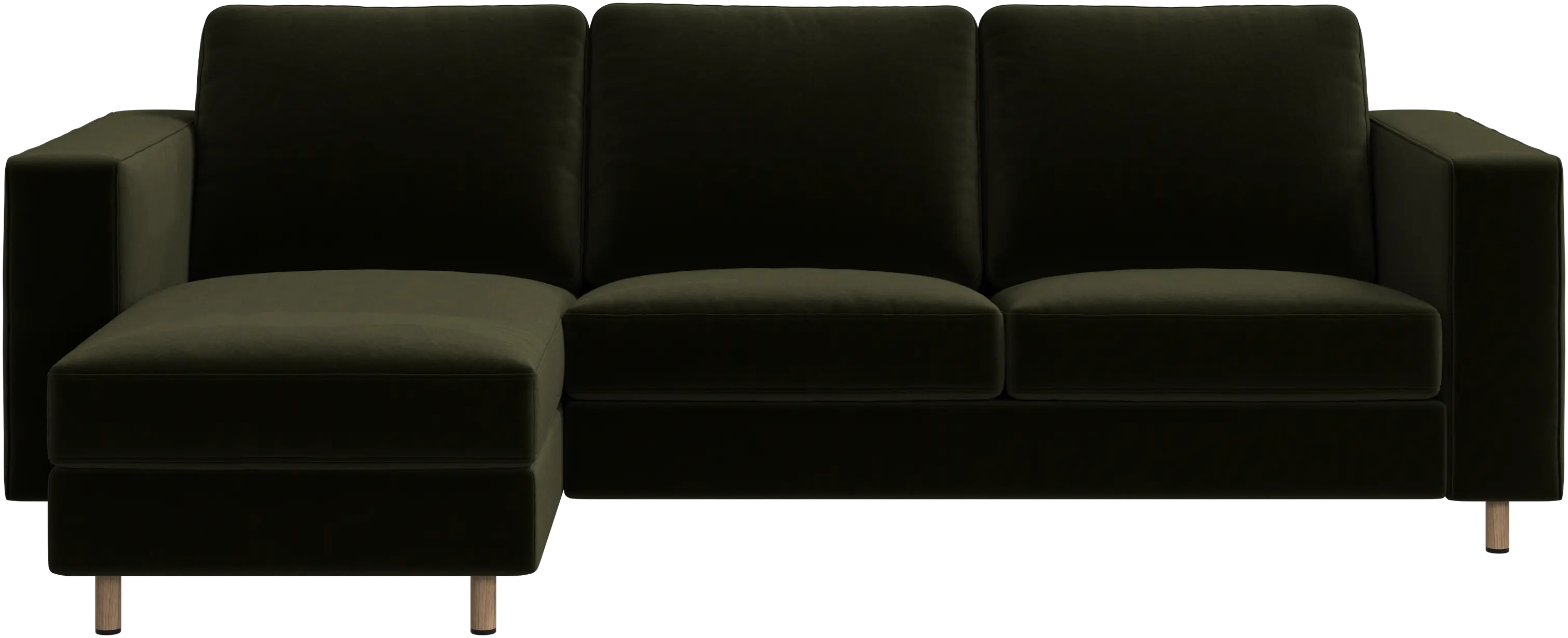 Indivi zitbank met chaise longue links