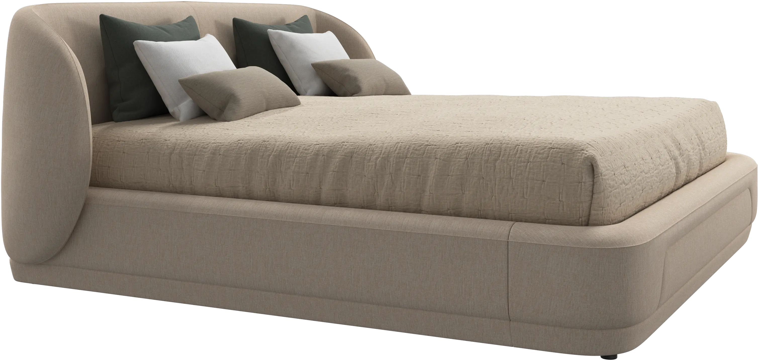 Bolzano bed with slats  - 180x200 cm