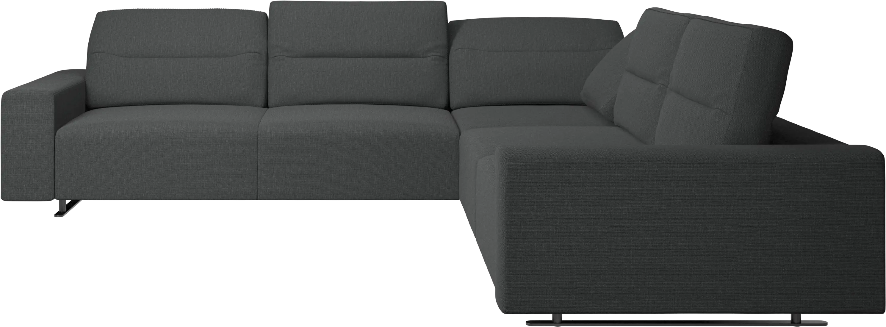 Hampton corner sofa with adjustable back