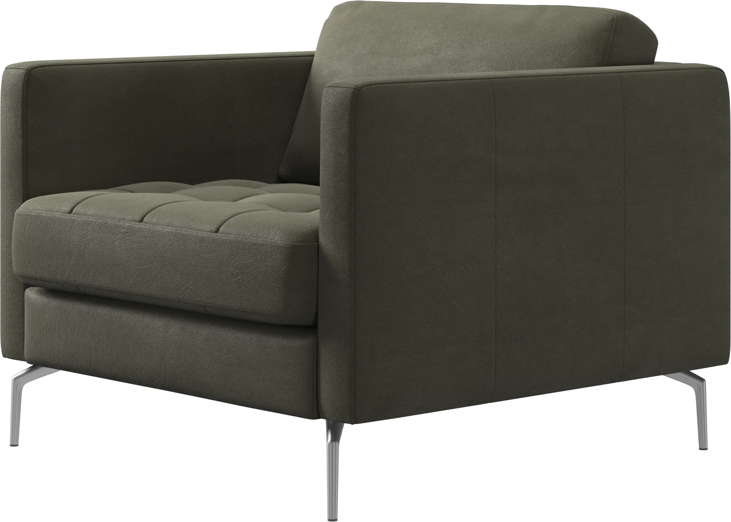 Osaka chair, tufted seat