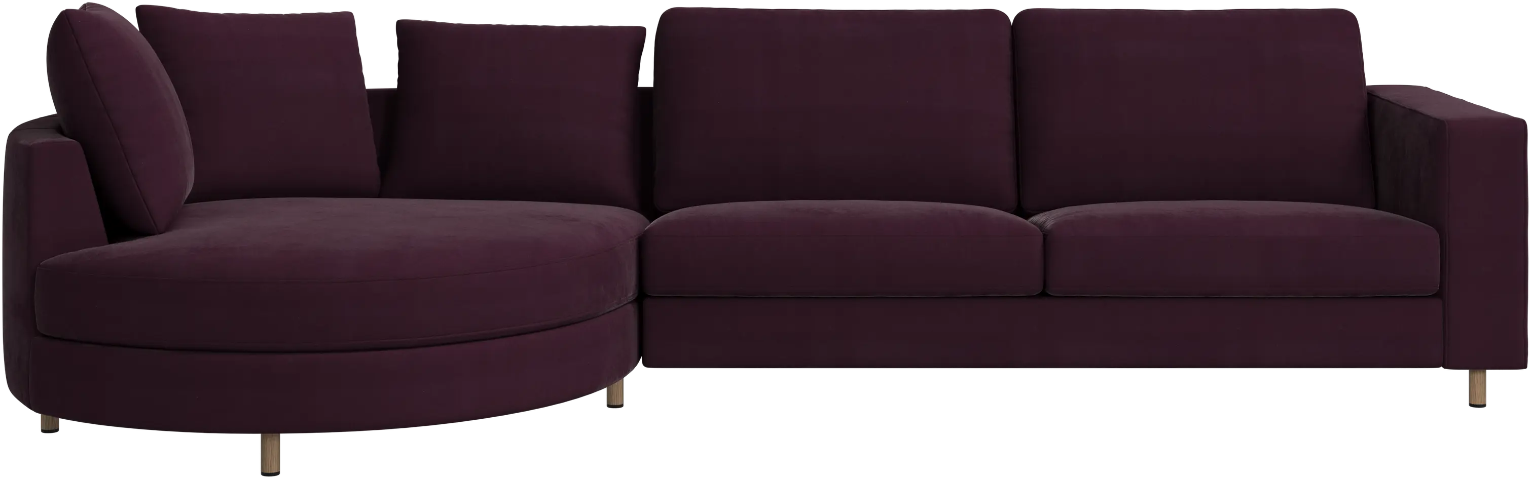 Indivi sofa with chaise longue left
