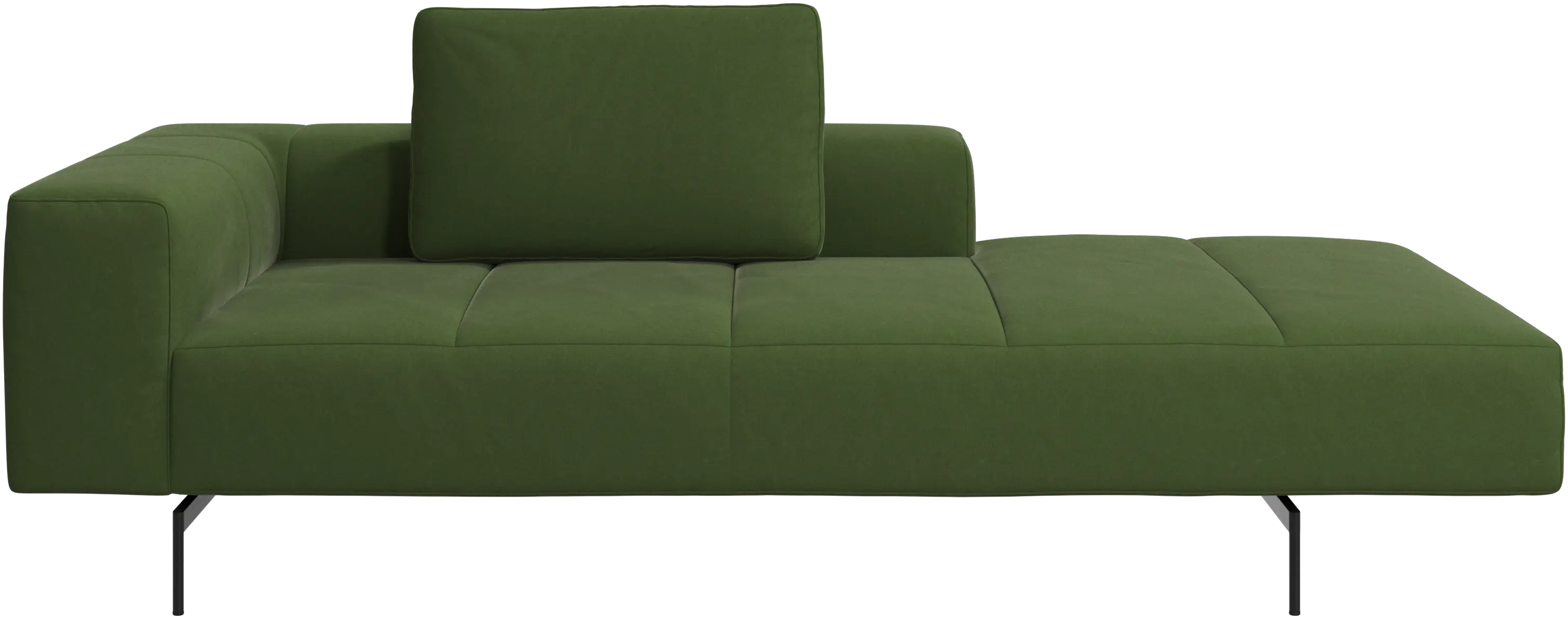 Amsterdam Iounging module for sofa, armrest left, open end right