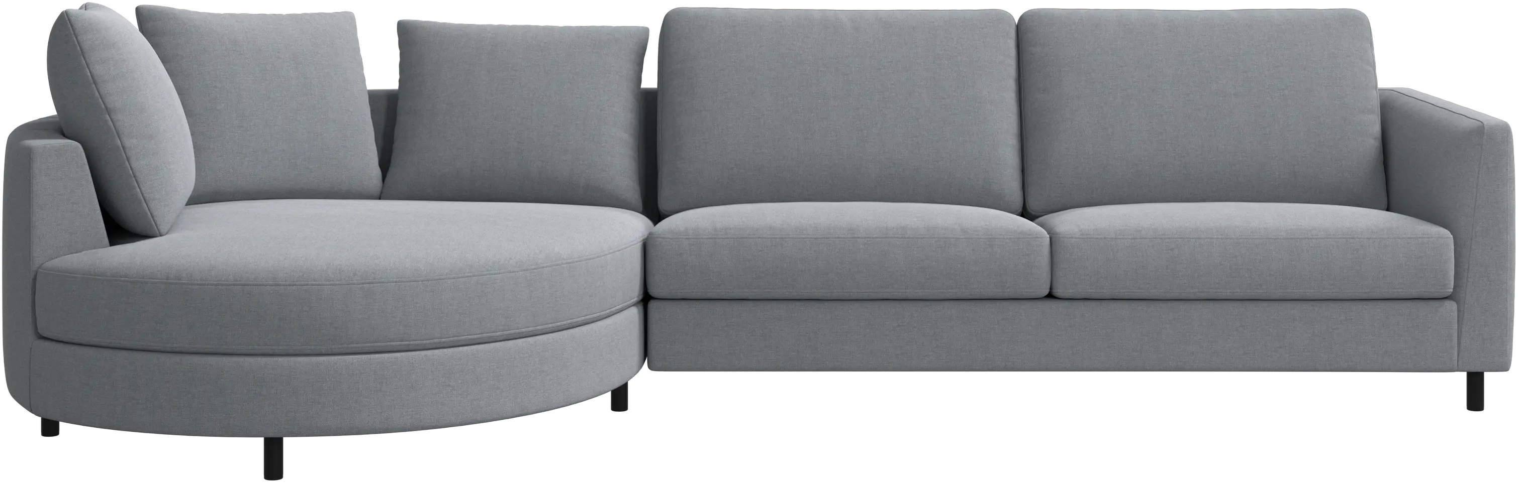 Indivi sofa with chaise longue left
