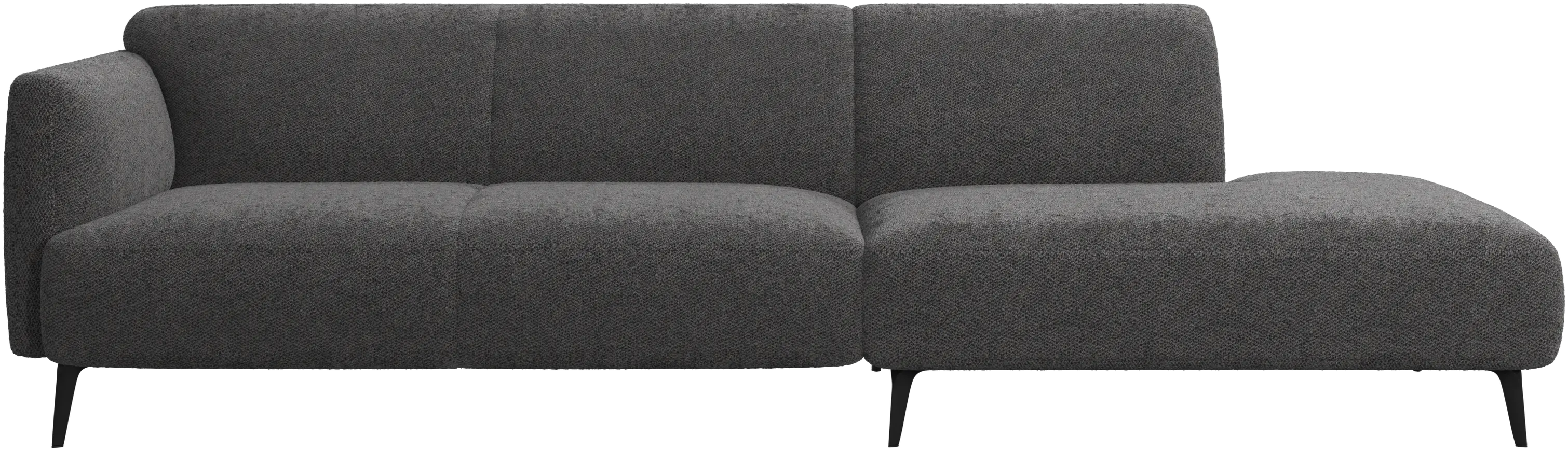 Modena sofa with lounging unit