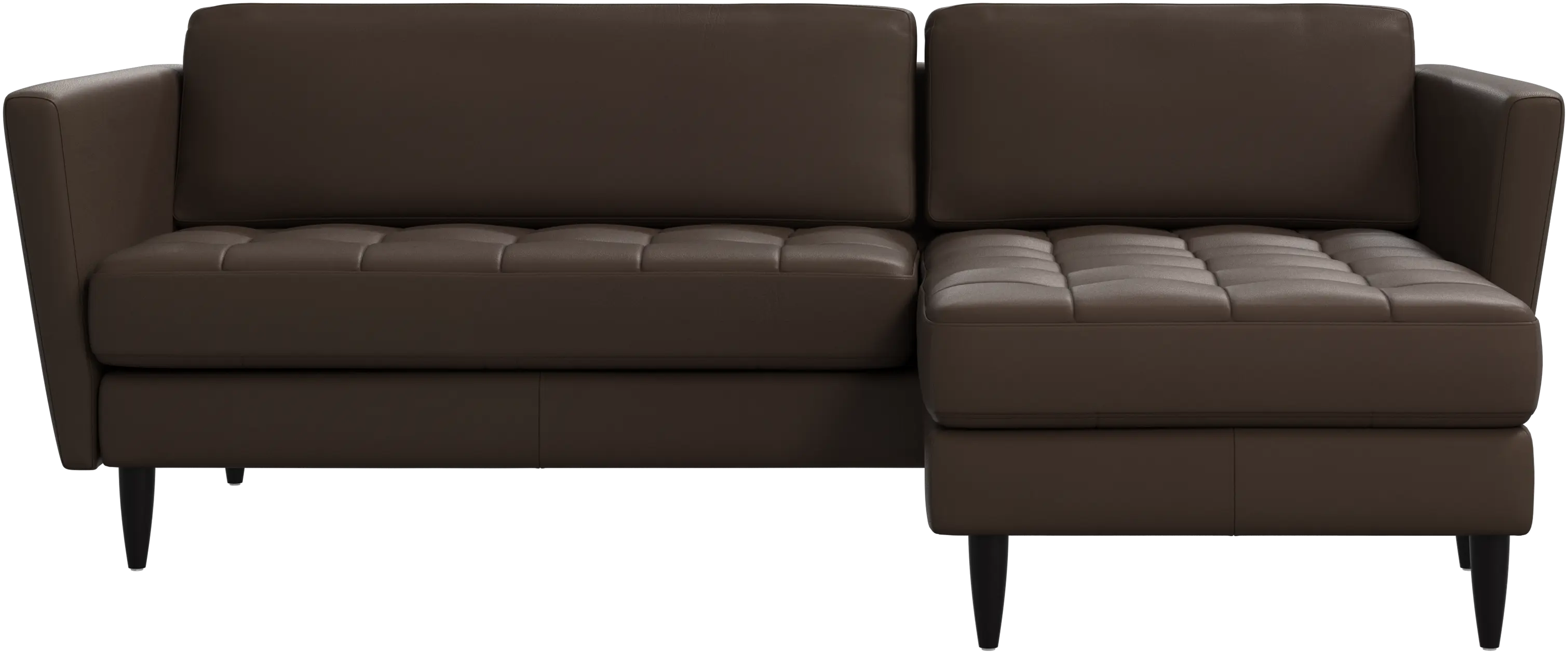 Osaka sofa with resting unit, tufted seat