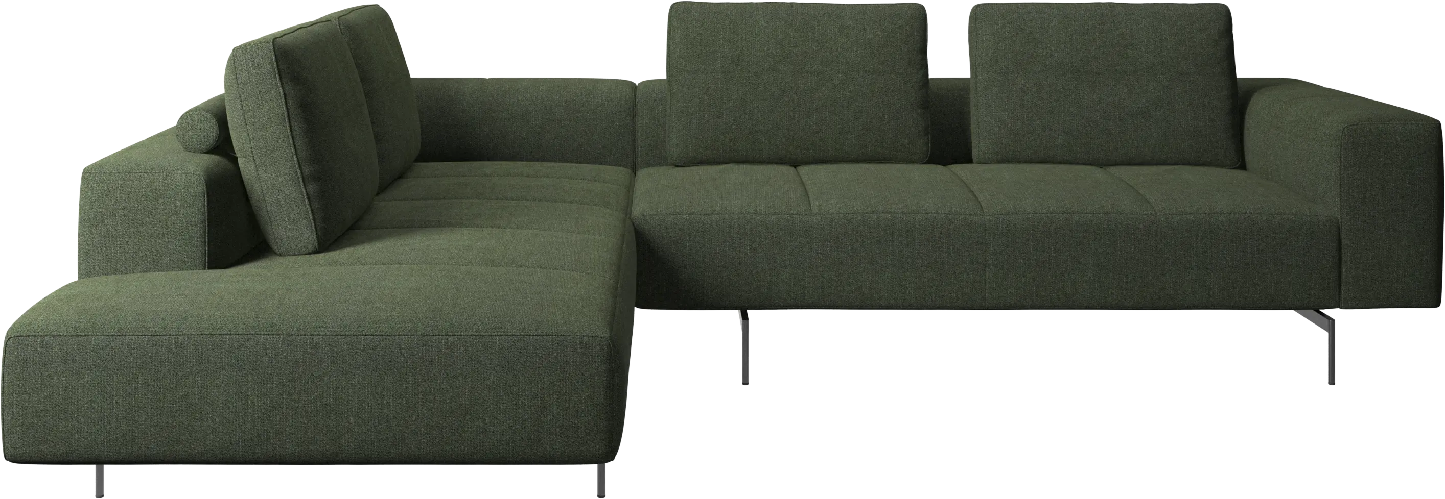 Amsterdam corner sofa with lounging unit