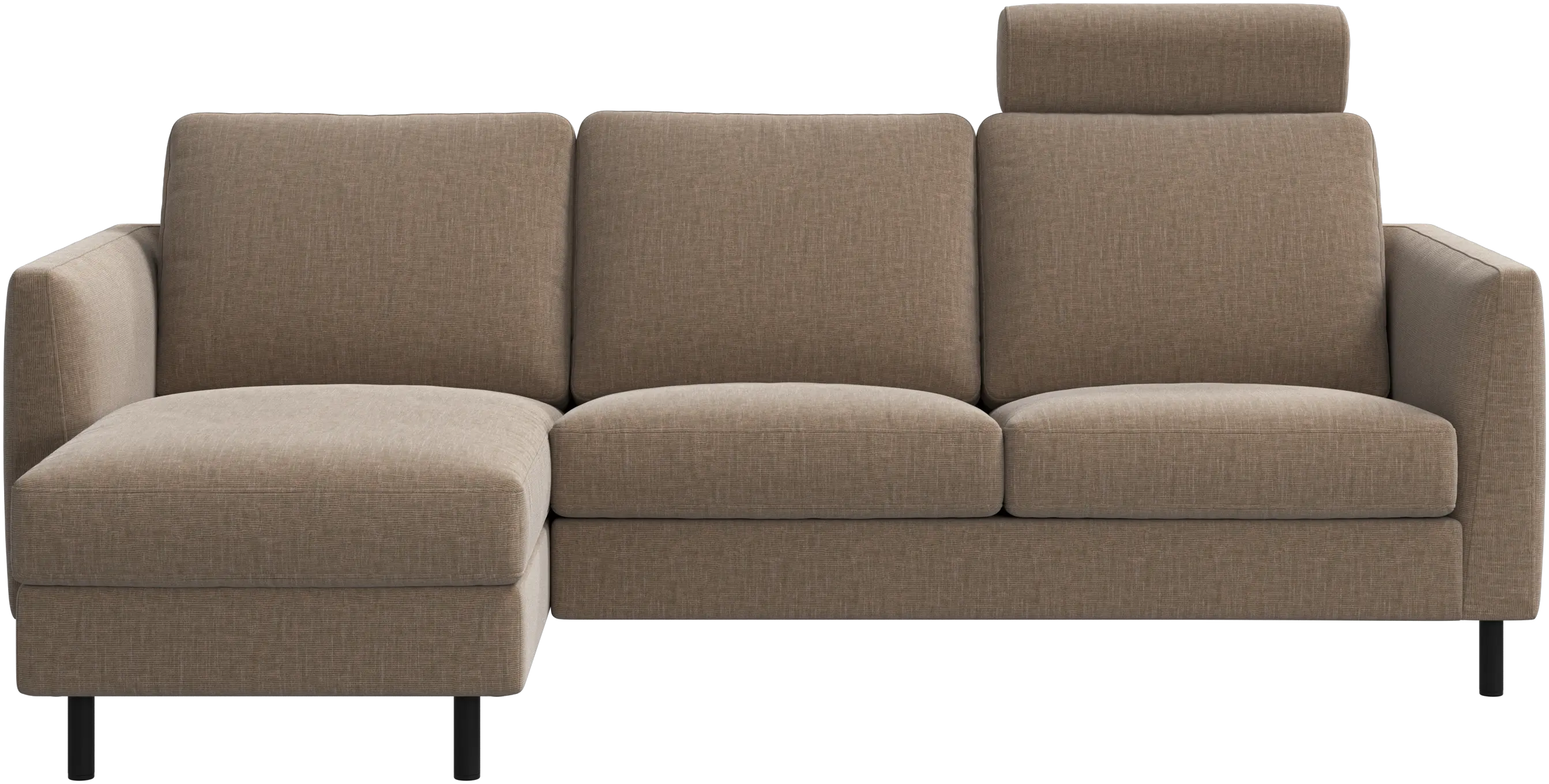 Indivi sofa with chaise longue left