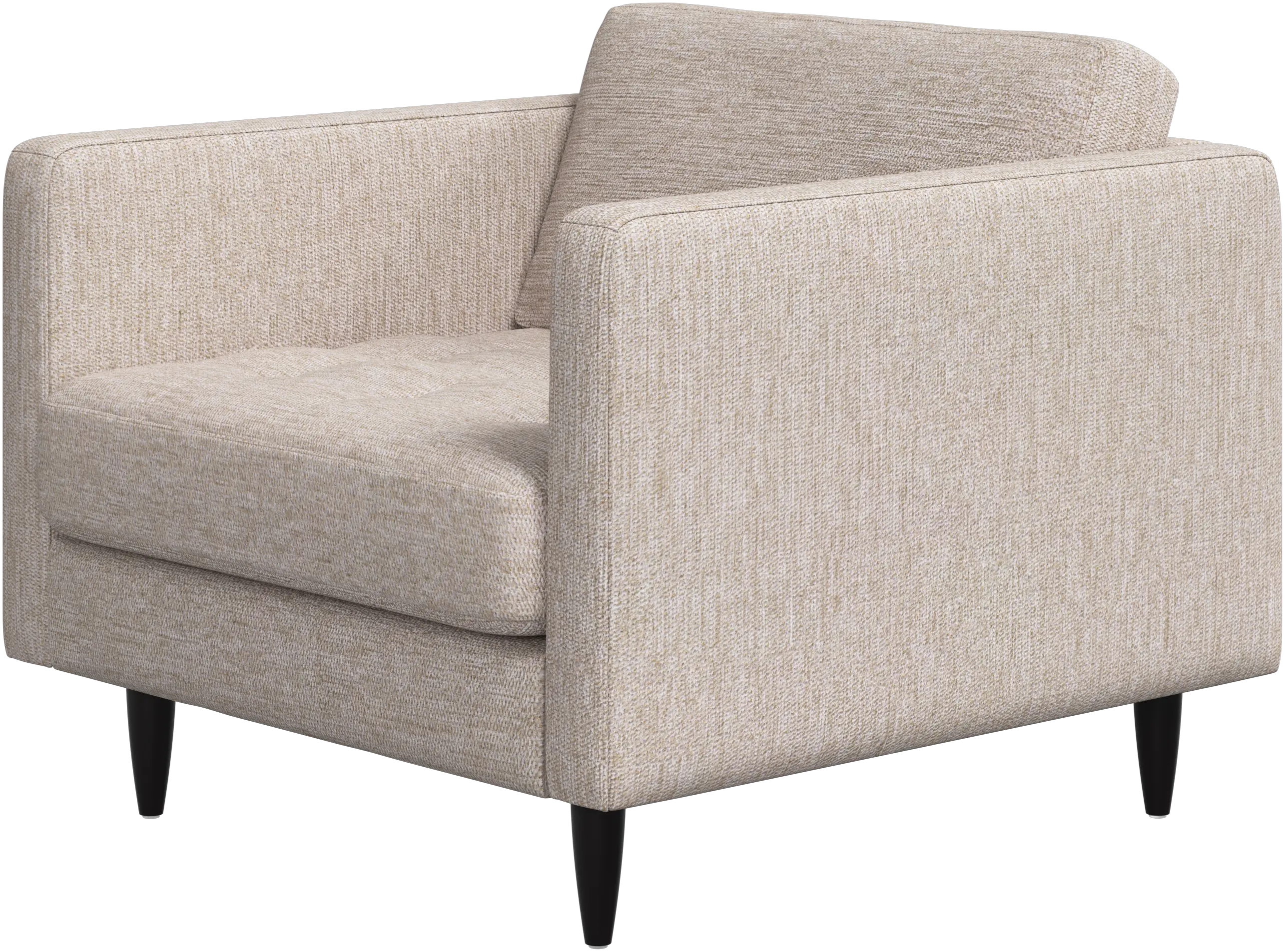 Osaka chair, tufted seat