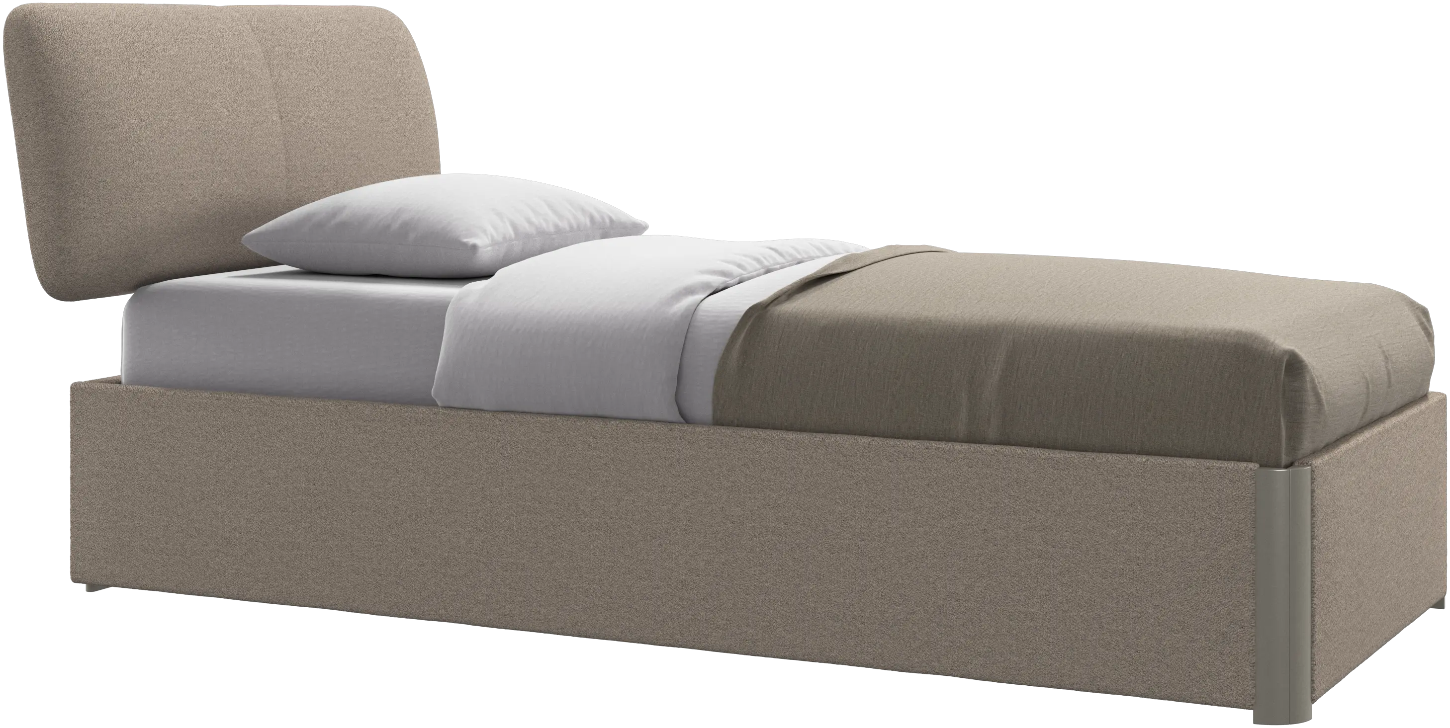 Element bed, bedgemonteerd hoofdbord, zonder latten, excl. matras