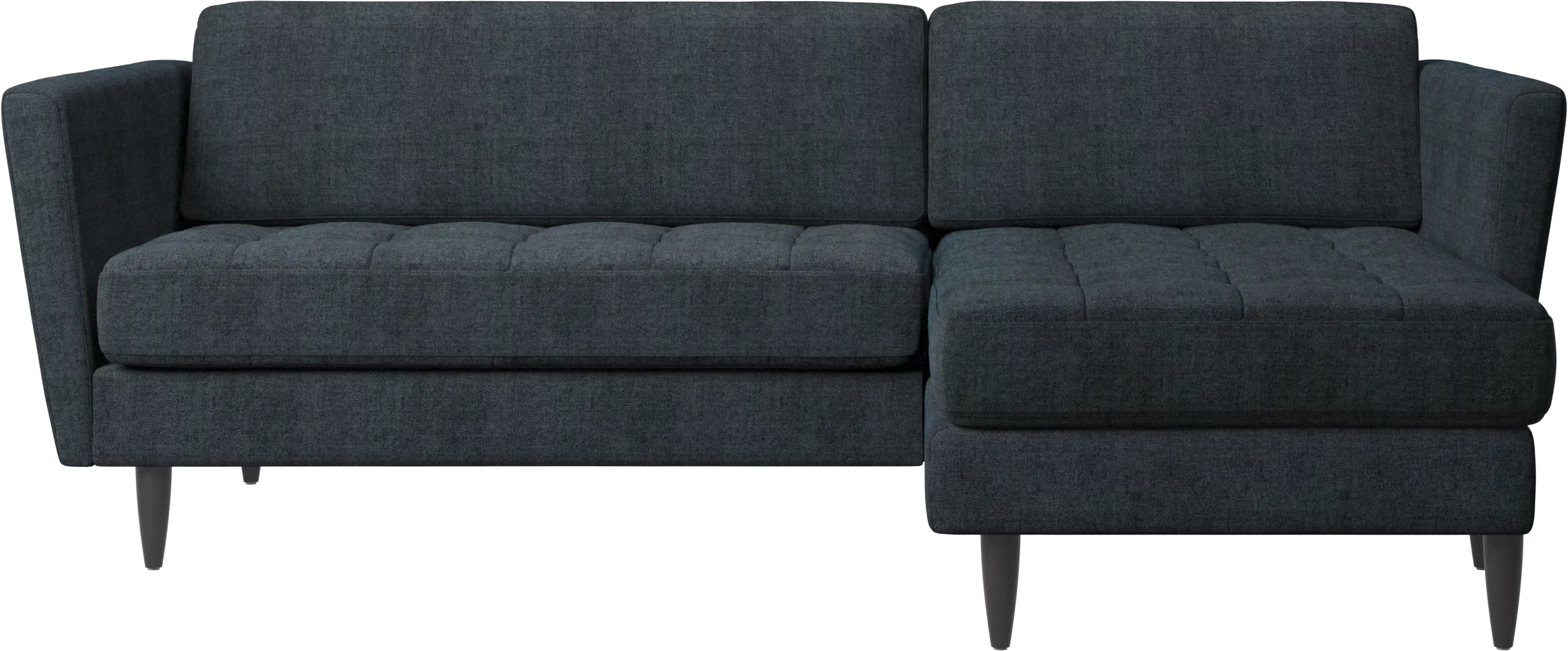 Osaka sofa with resting unit, tufted seat