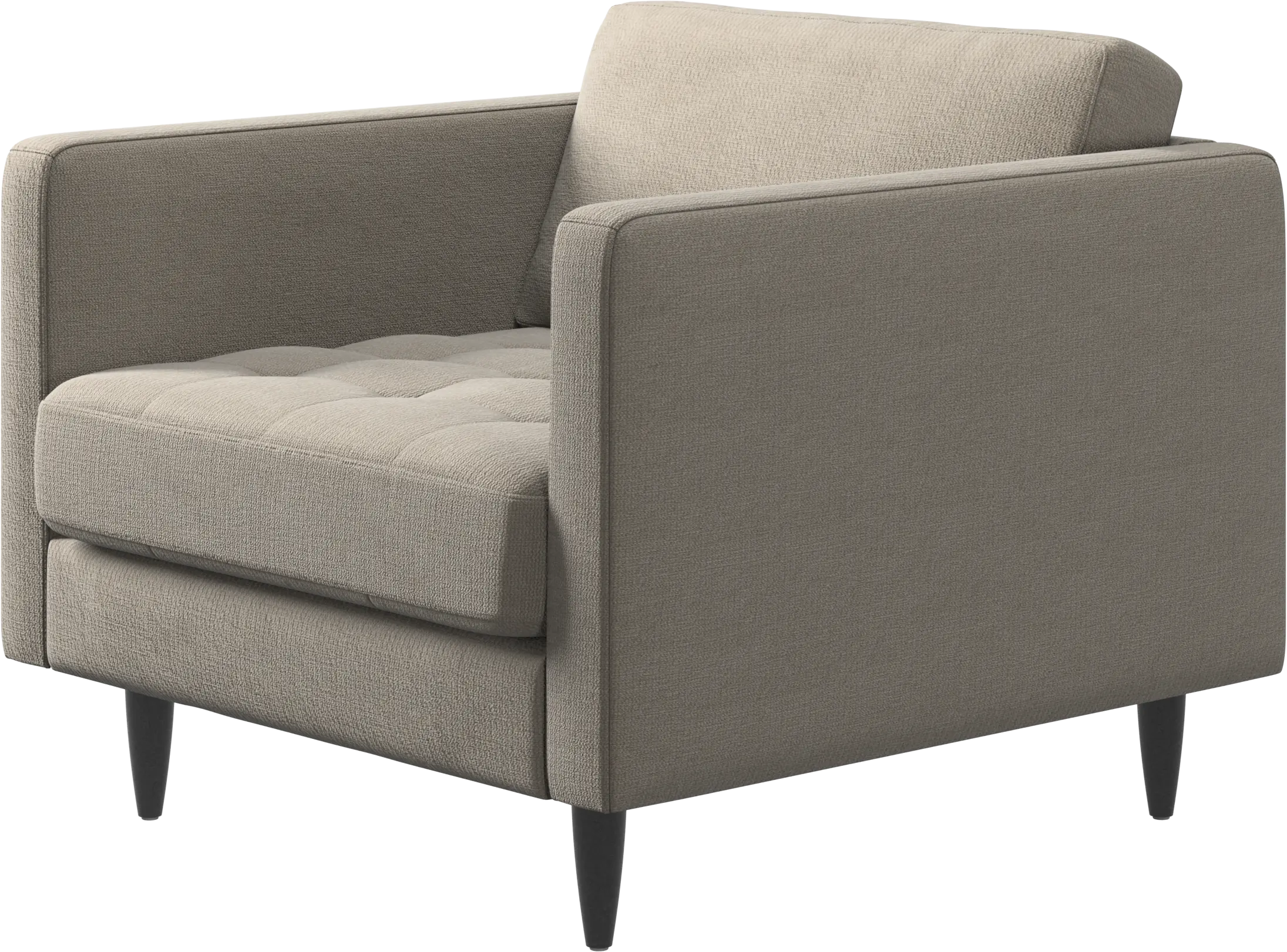 Osaka chair, tufted seat