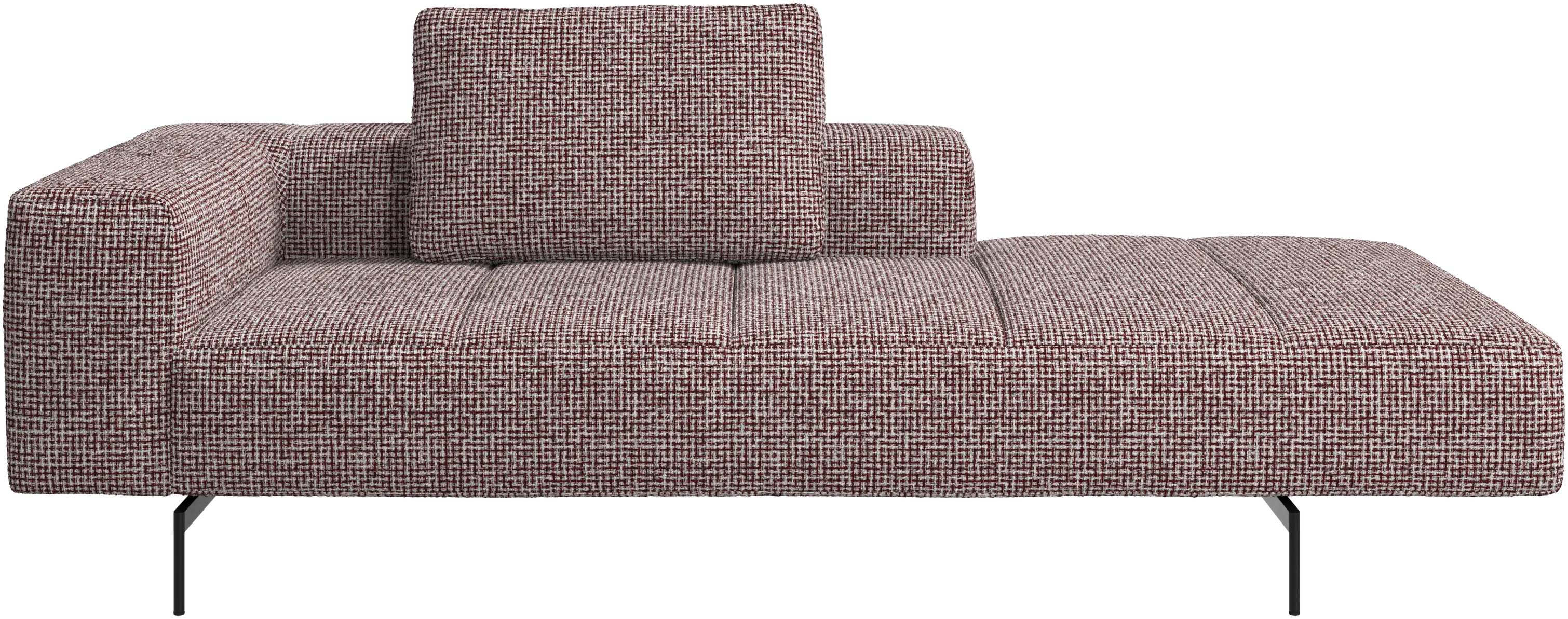 Amsterdam Iounging module for sofa, armrest left, open end right