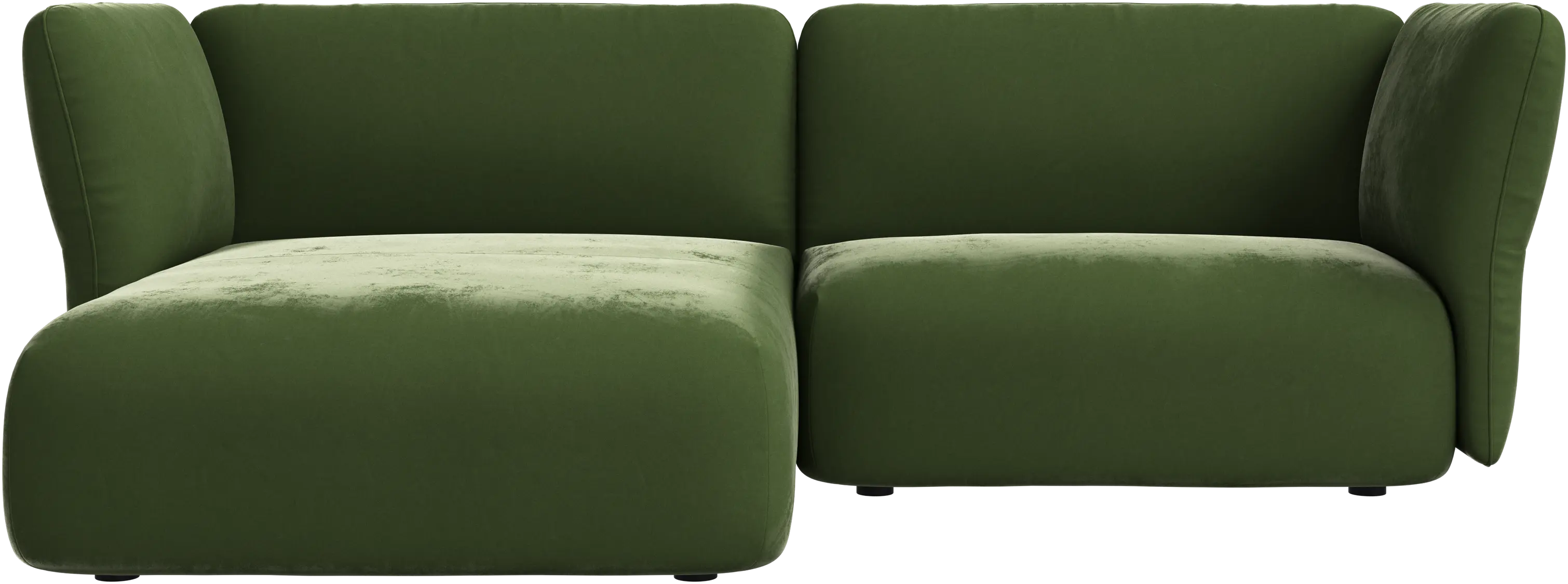 Paraggi 1.5-seater with chaise longue left