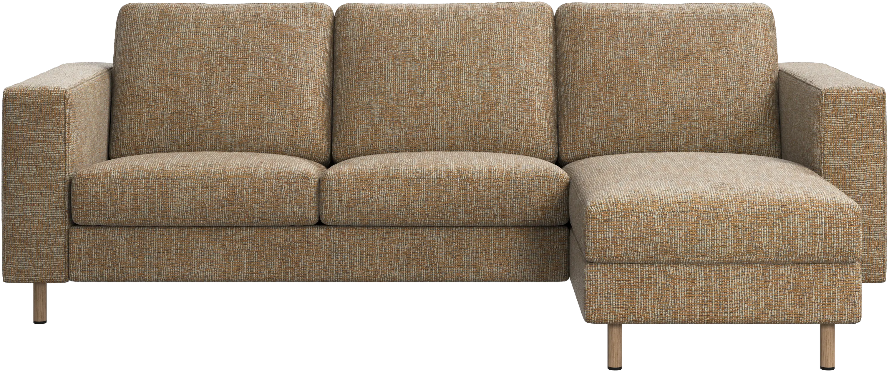 Sofá Indivi con módulo chaise-longue a la derecha