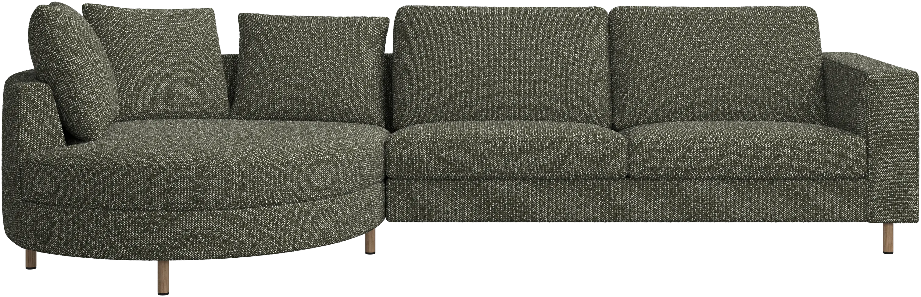 Sofá Indivi con módulo chaise-longue a la izquierda