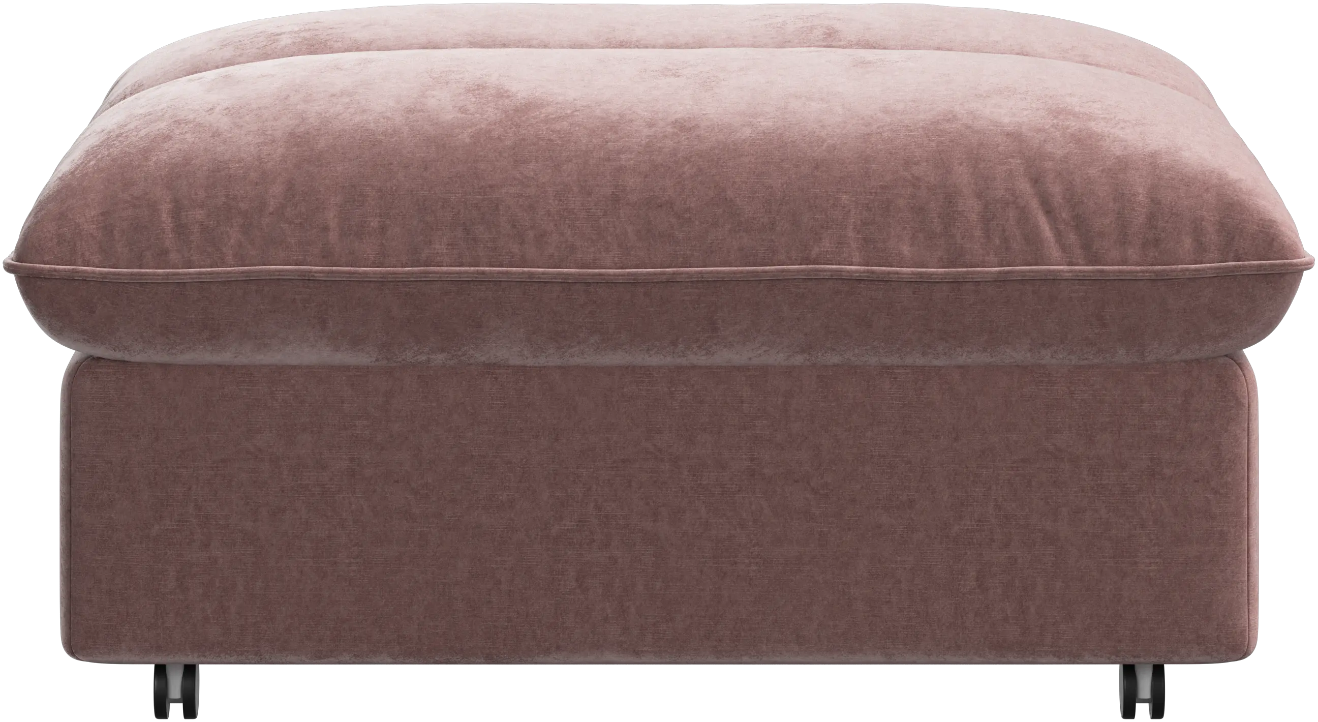 Puf Southampton con ruedas y almacenamiento