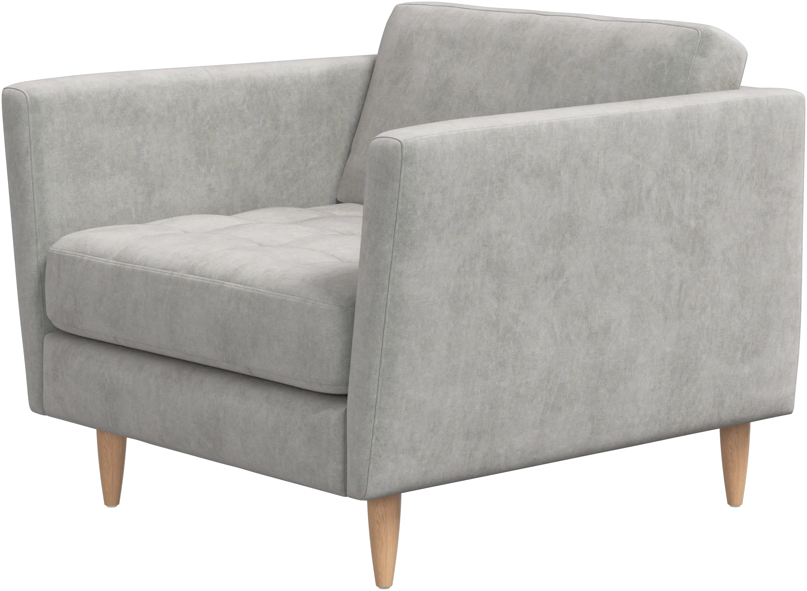 Osaka chair, tufted seat