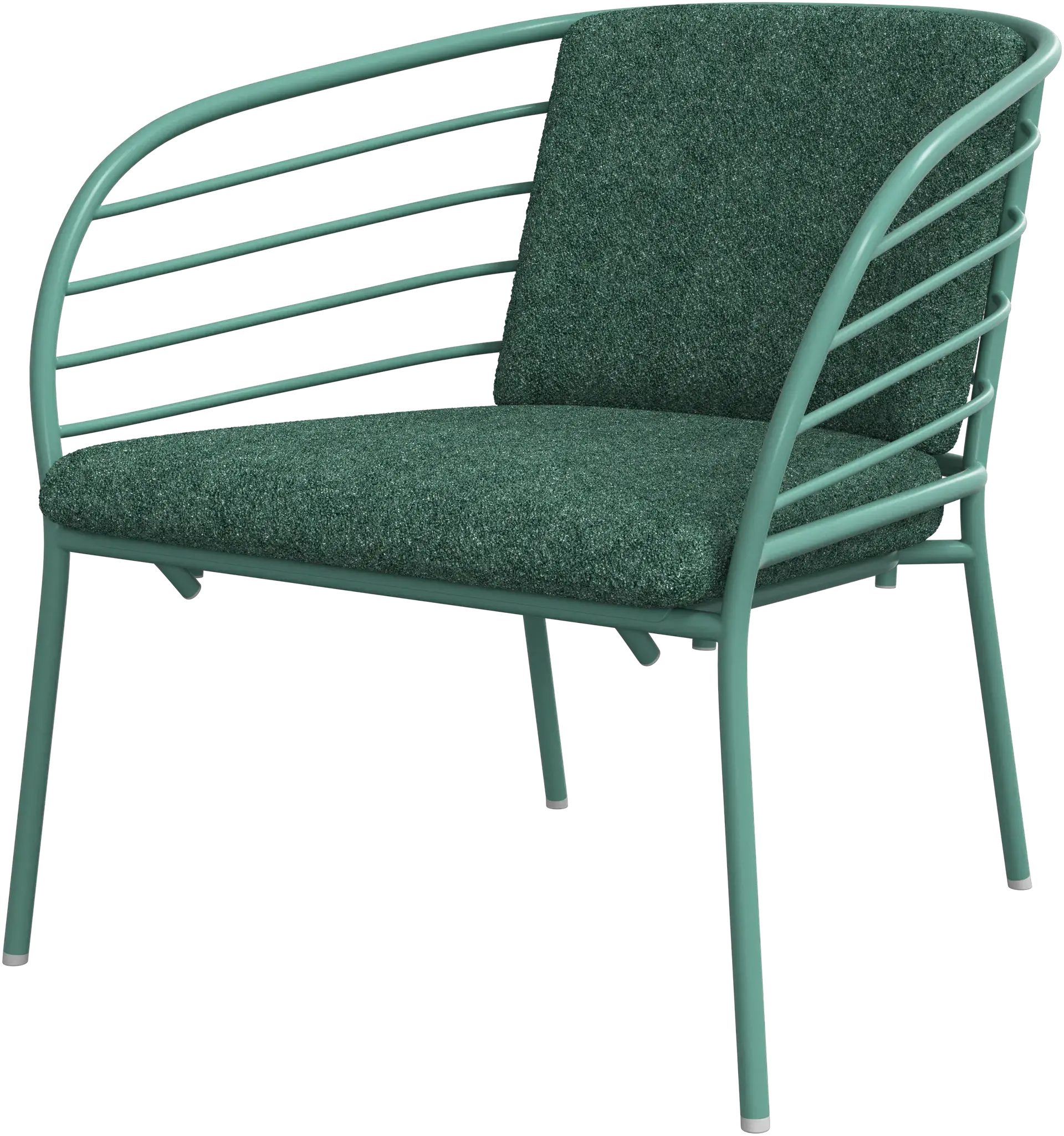 Cancún lounge chair with cushion