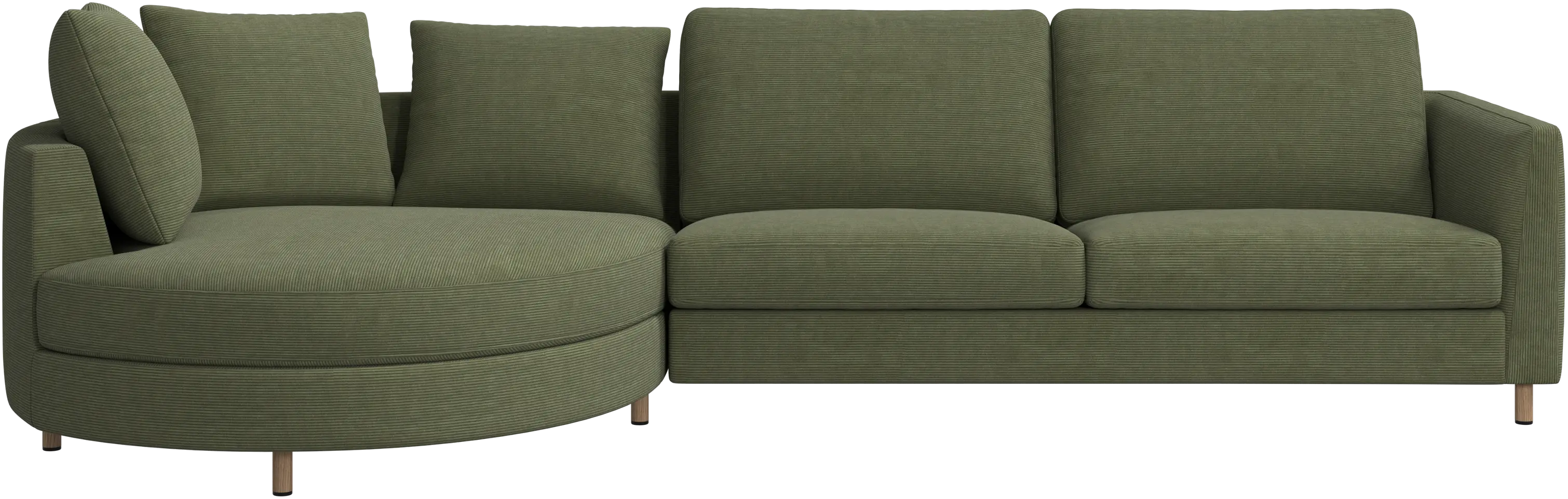 Indivi sofa with chaise longue left