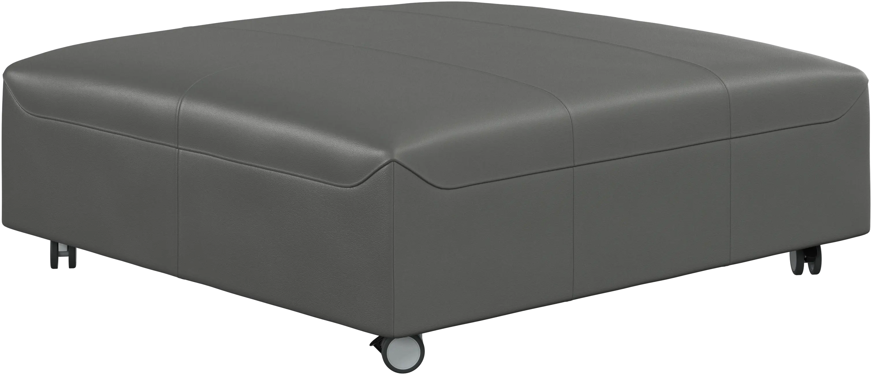 Hampton footstool on wheels