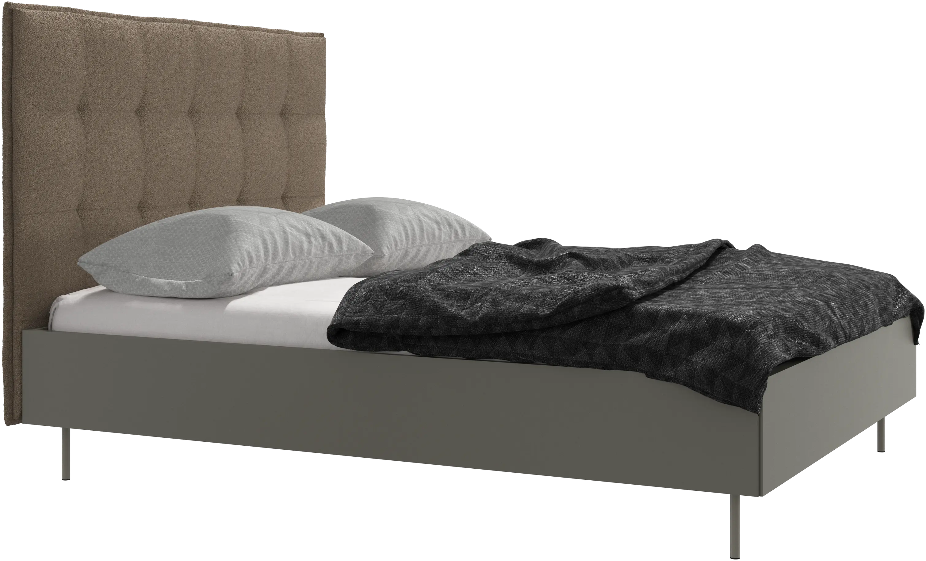 Lugano bed, excl. mattress