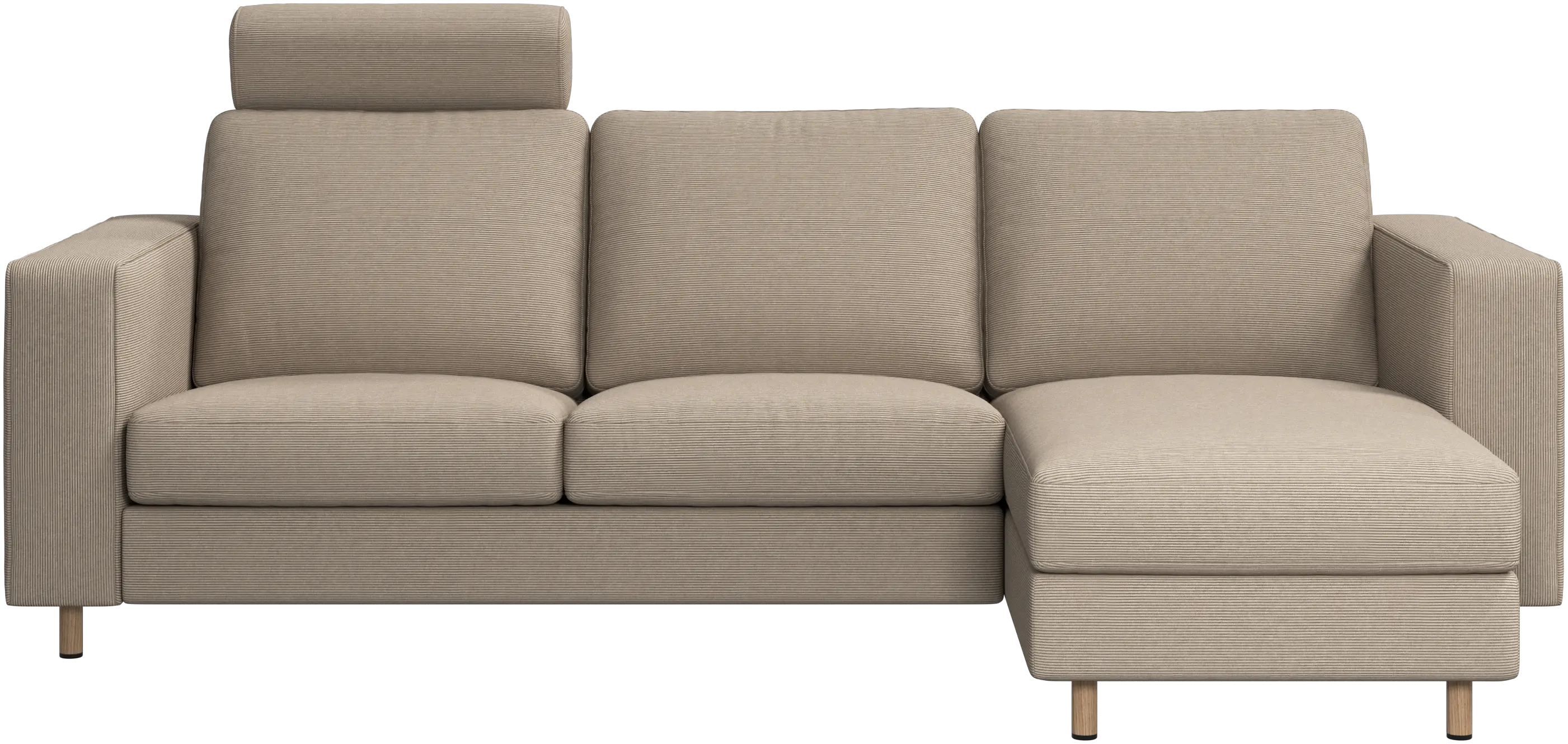 Indivi sofa with chaise longue right