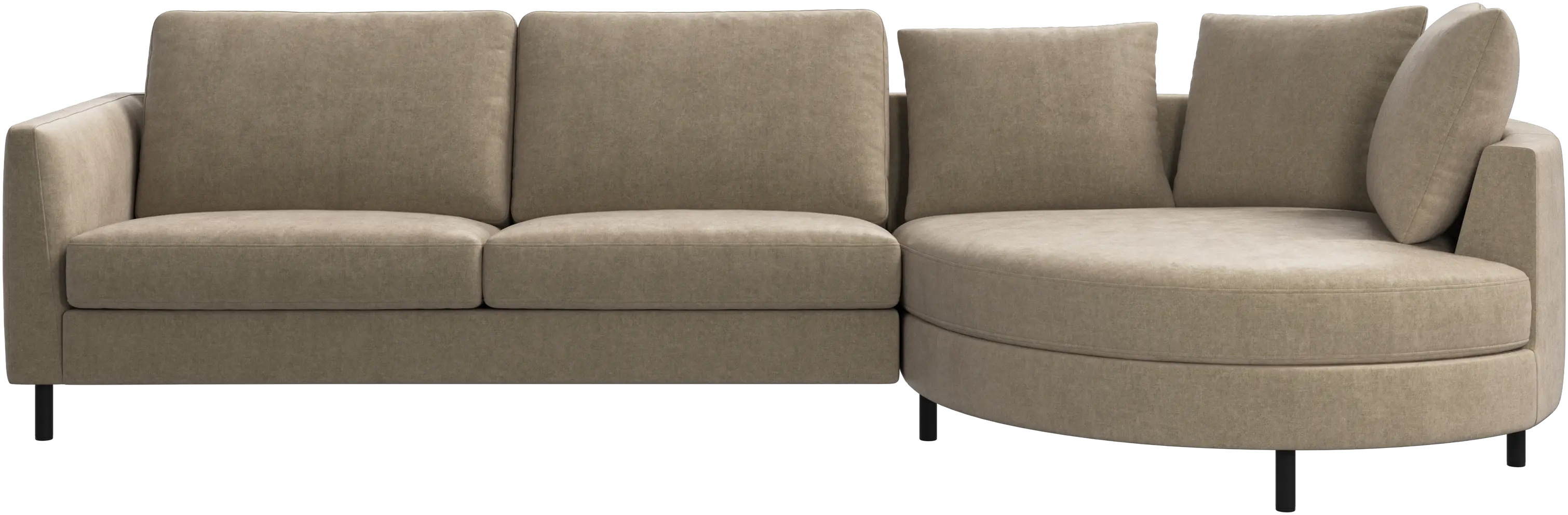 Indivi sofa with chaise longue right