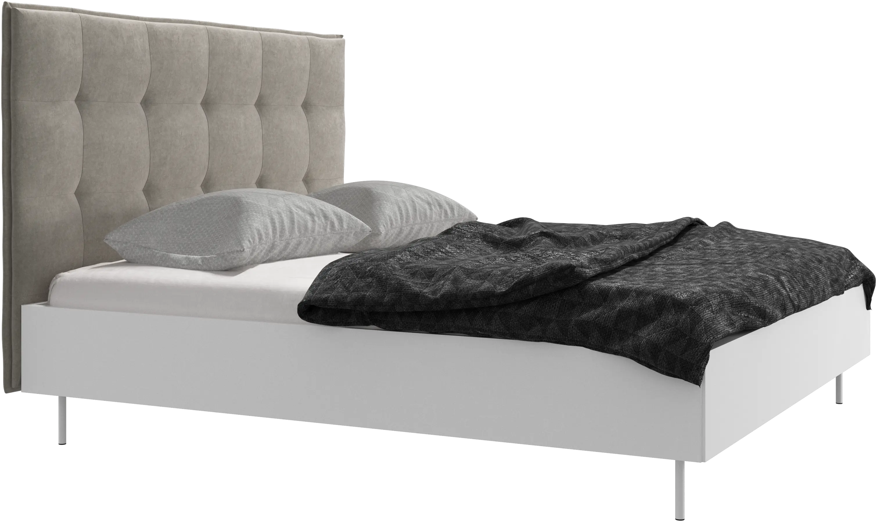 Lugano bed, excl. slats and mattress