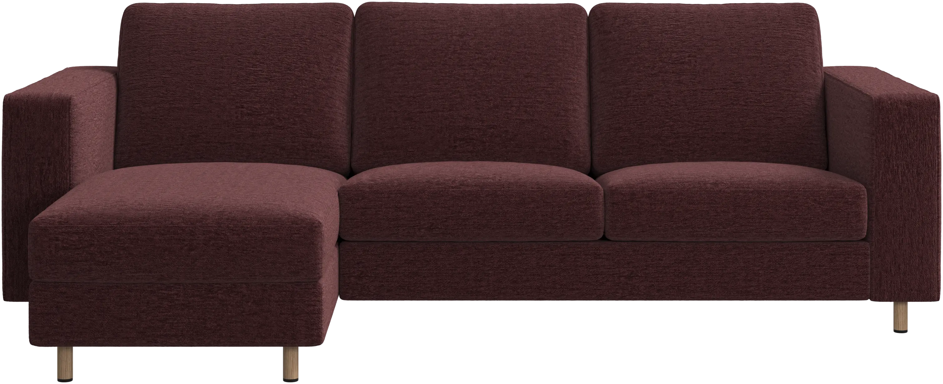 Indivi sofa with chaise longue left