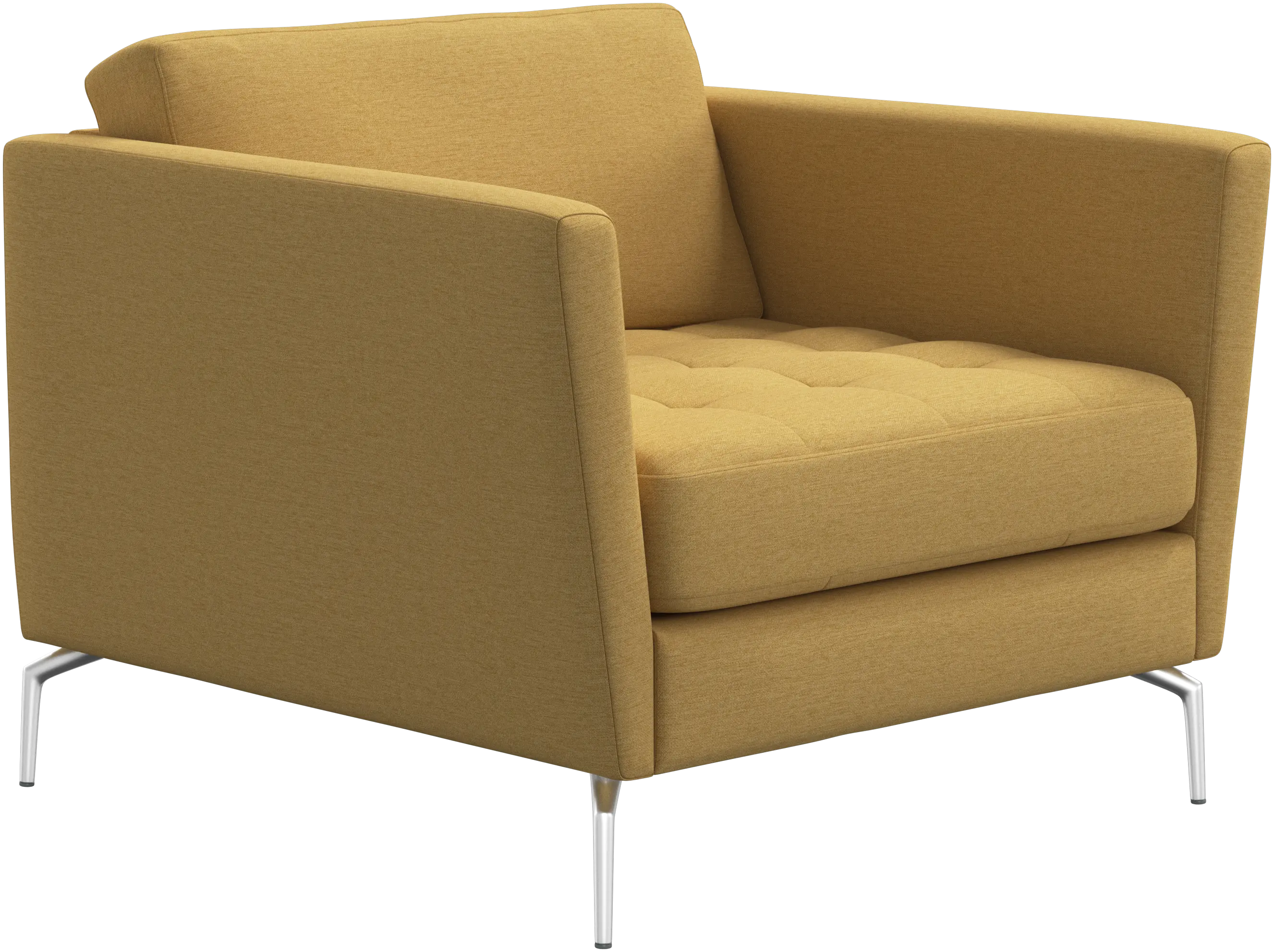 Osaka chair, tufted seat