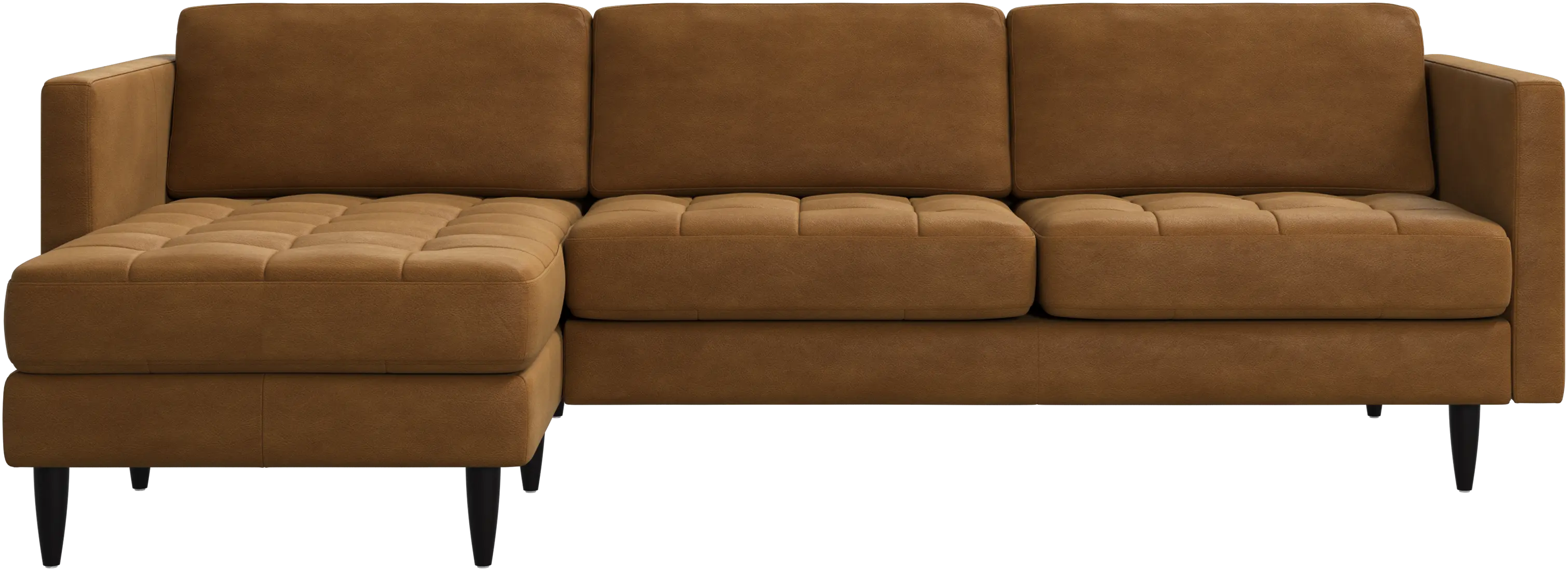 Osaka sofa with resting unit, tufted seat