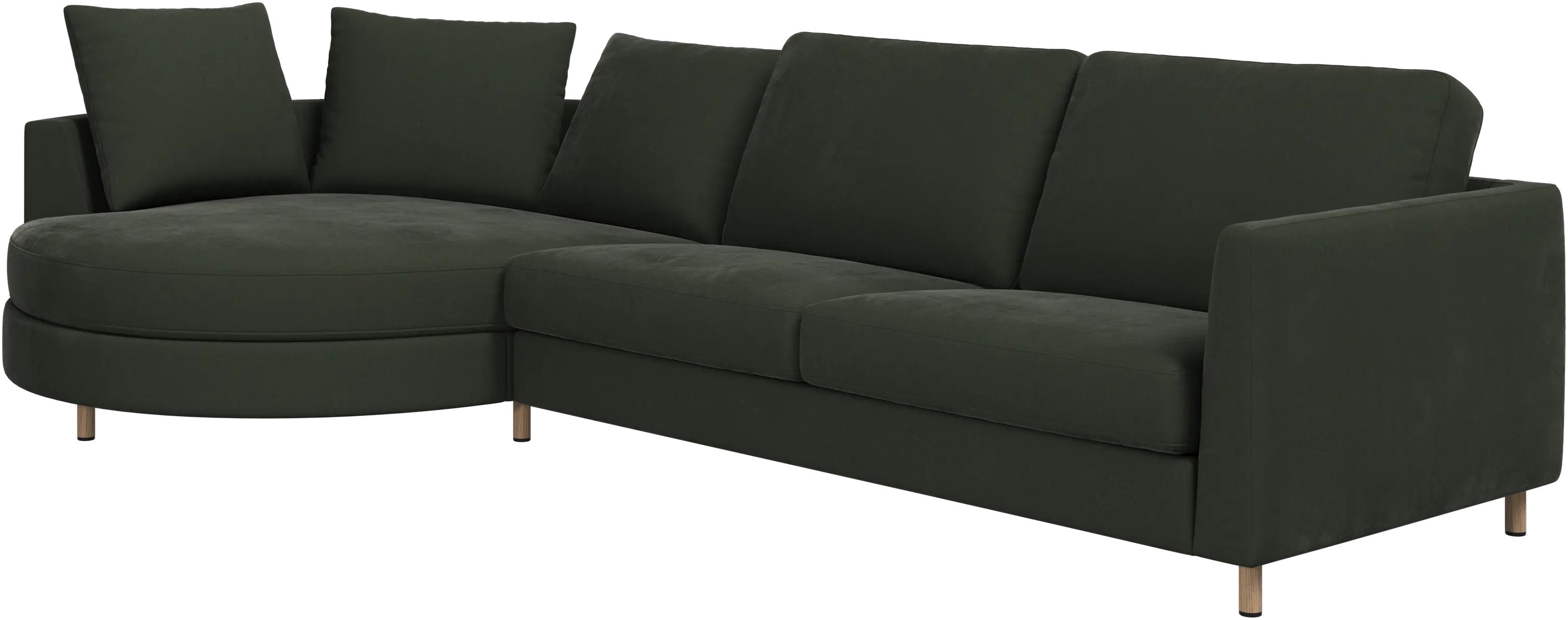Indivi sofa with chaise longue left