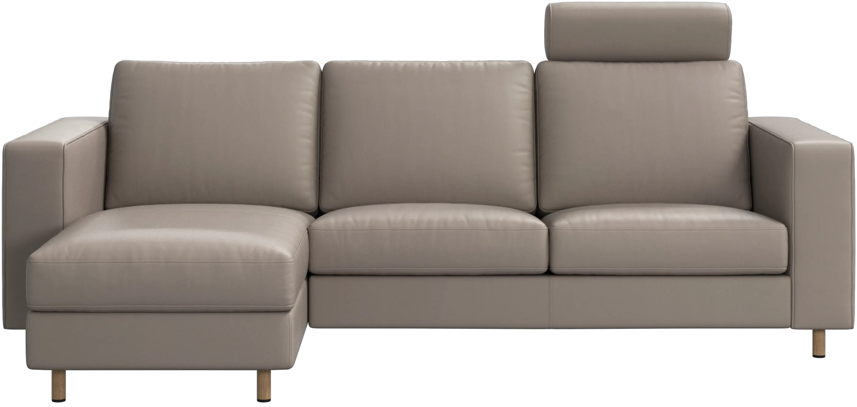 Indivi sofa with chaise longue left
