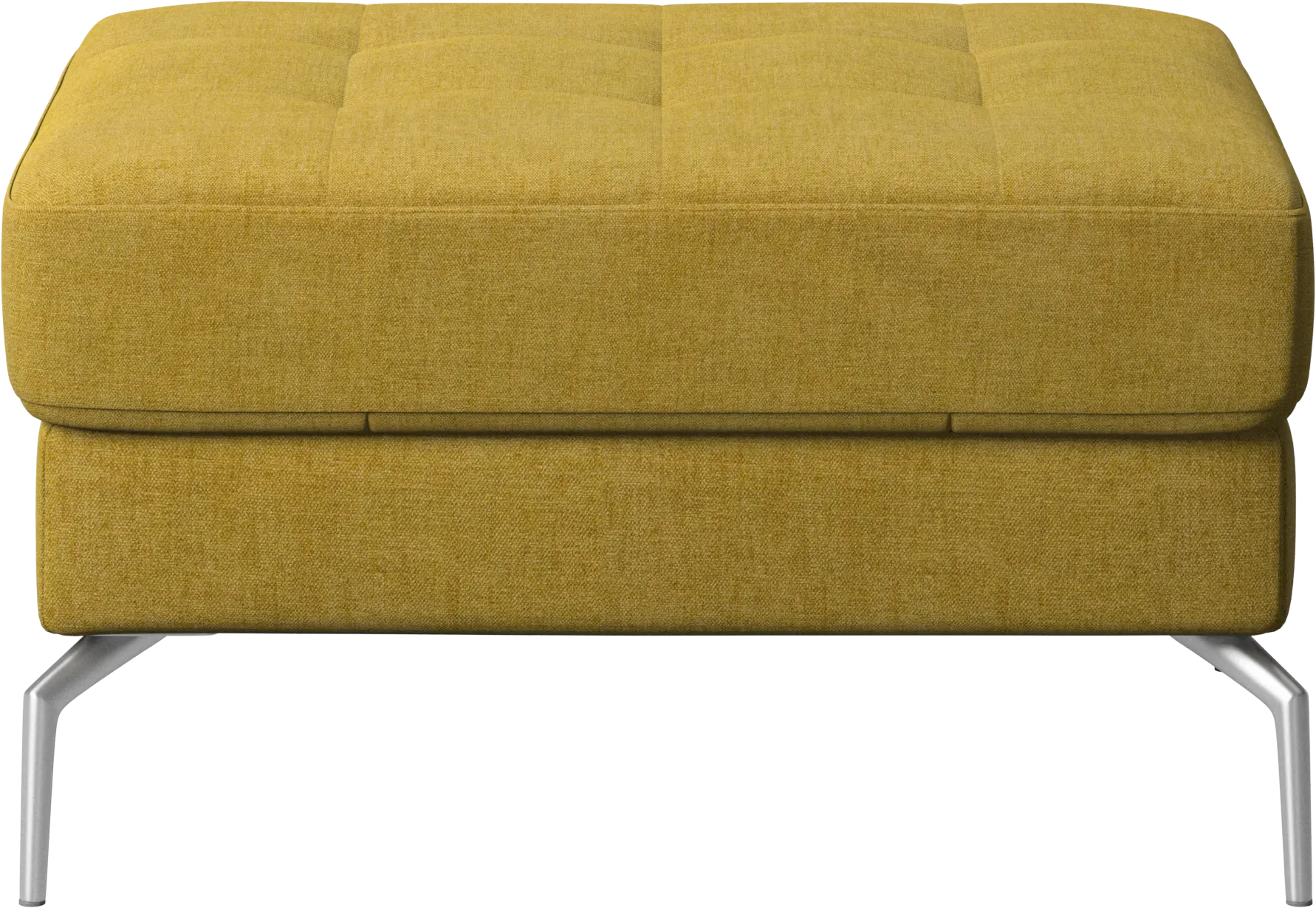 Osaka footstool, tufted seat